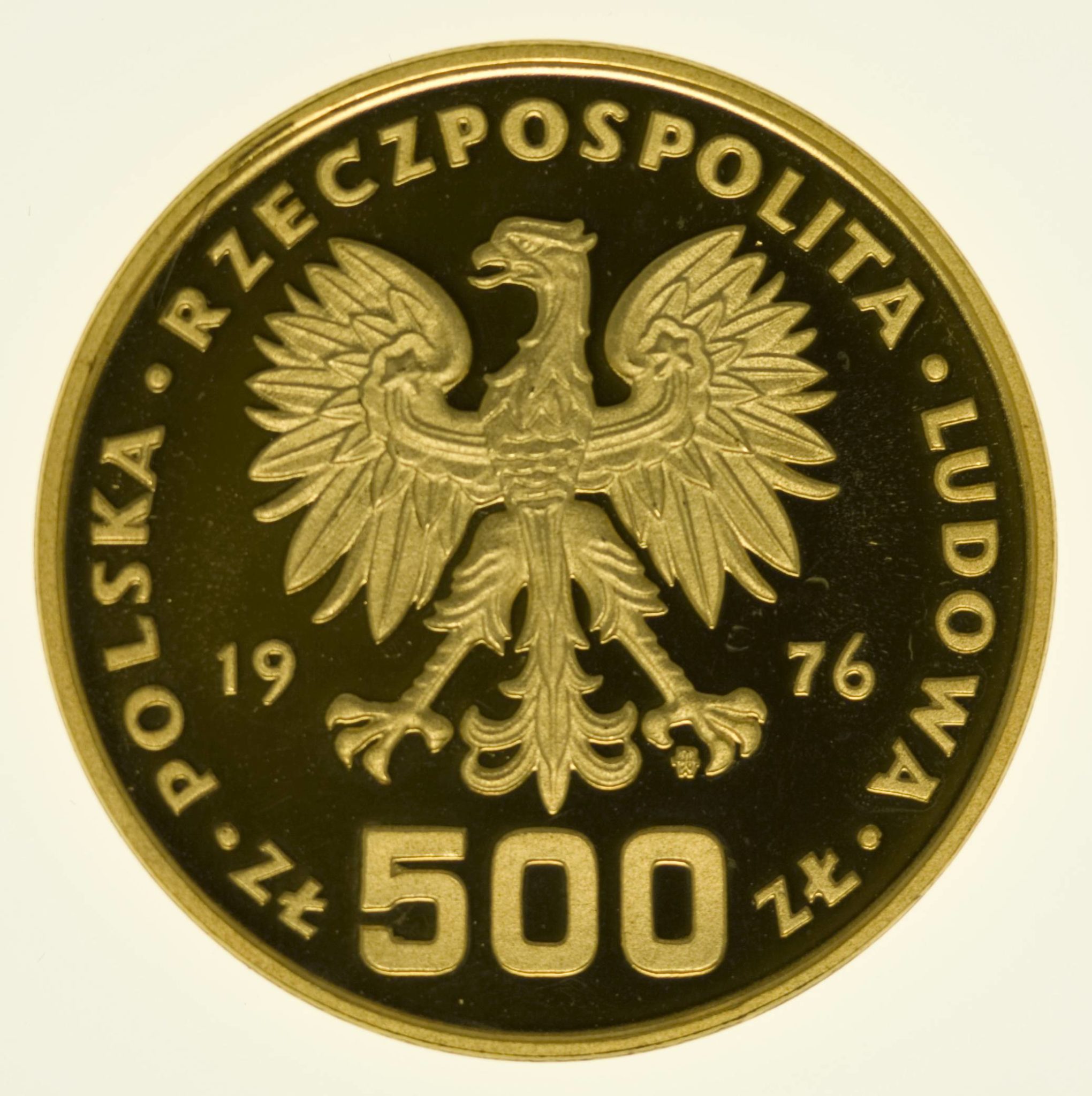Polen 500 Zloty 1976