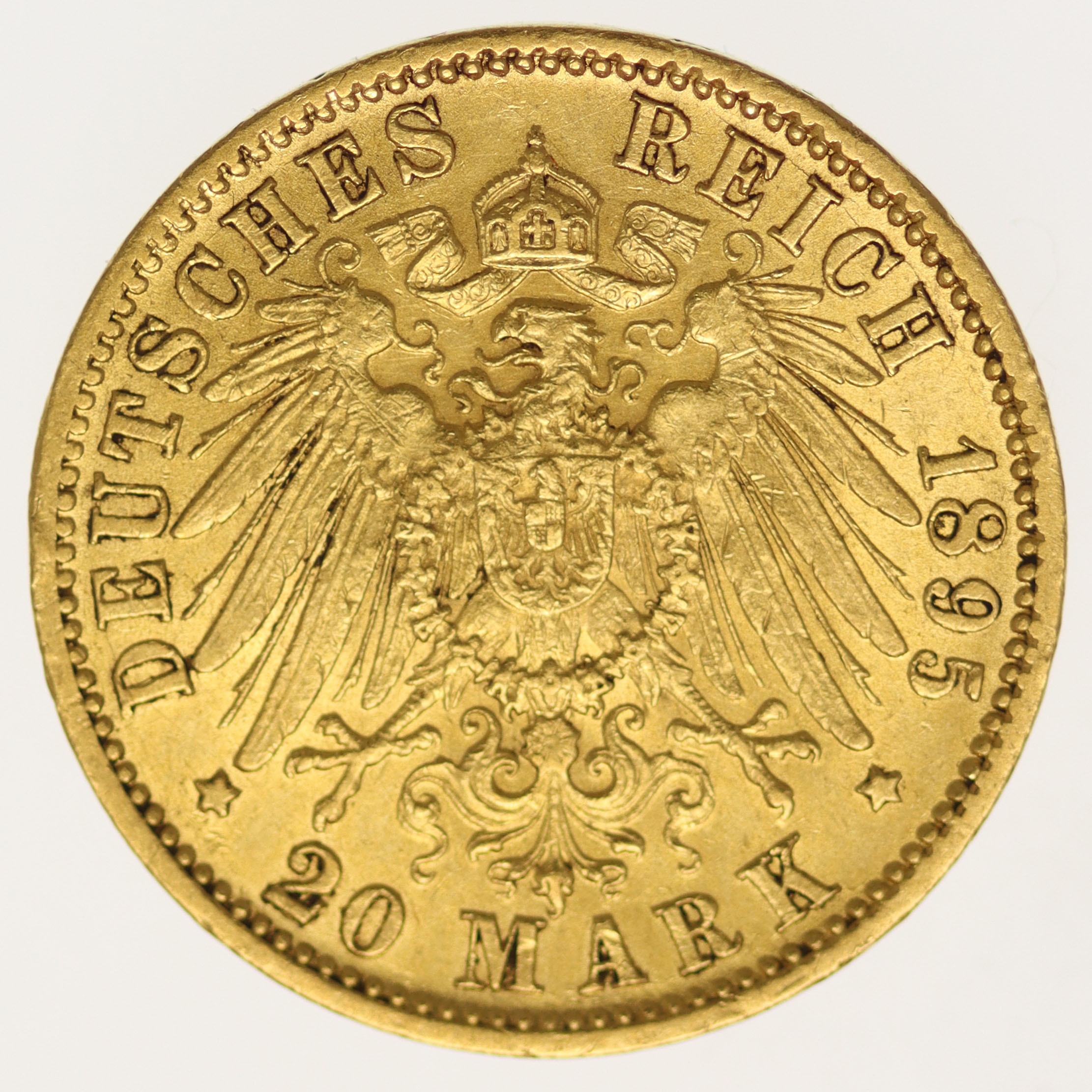 Baden Friedrich I. 20 Mark 1895 G