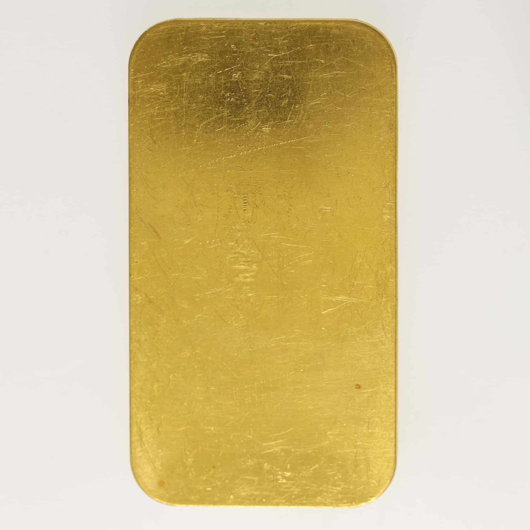 Goldbarren 50 Gramm Johnson Matthey