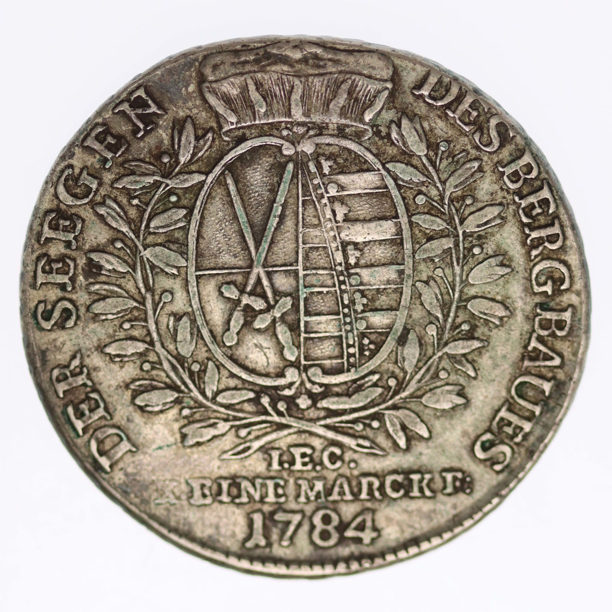 Sachsen Friedrich August III. Taler 1784 I.E.C.