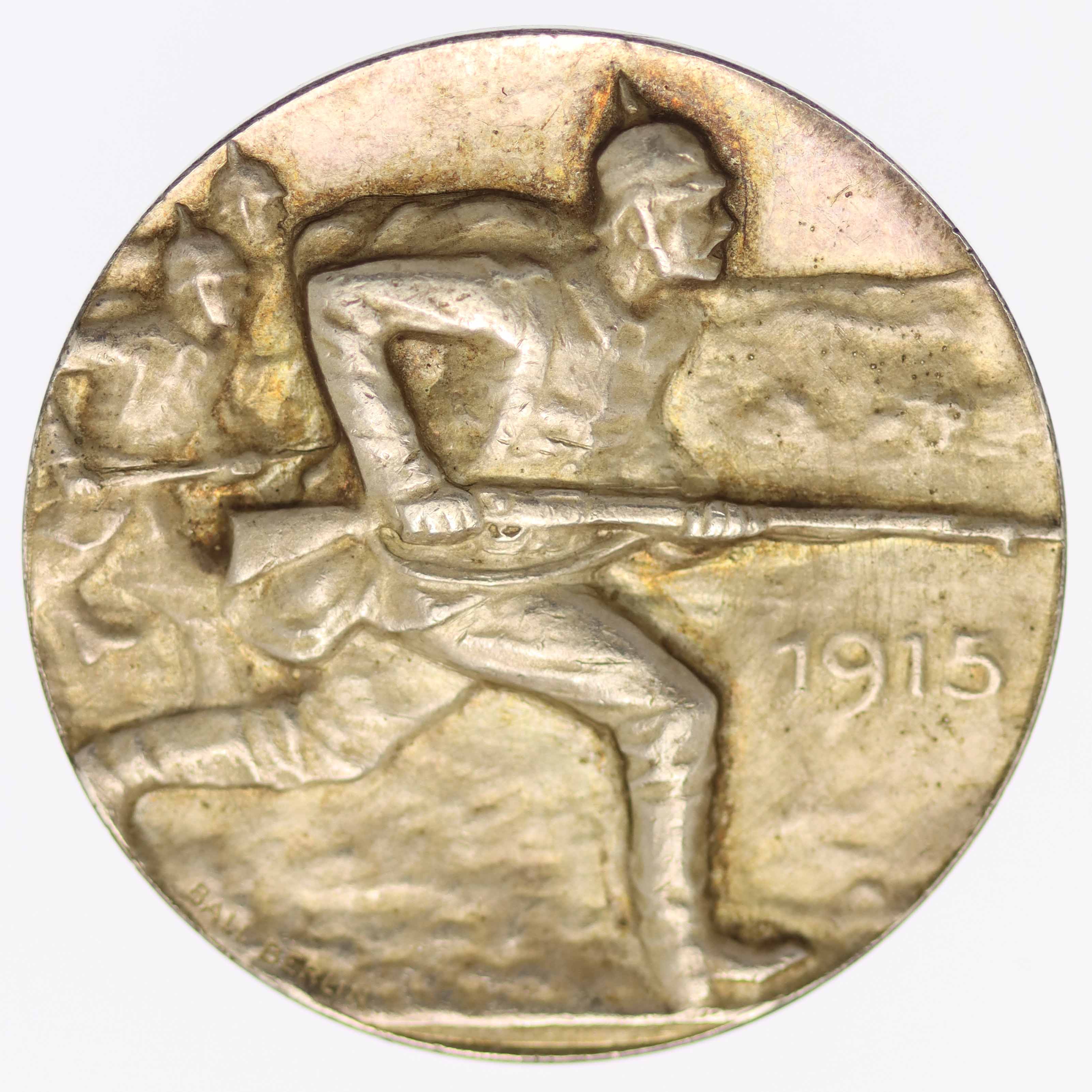 Remus von Woyrsch Silbermedaille 1915