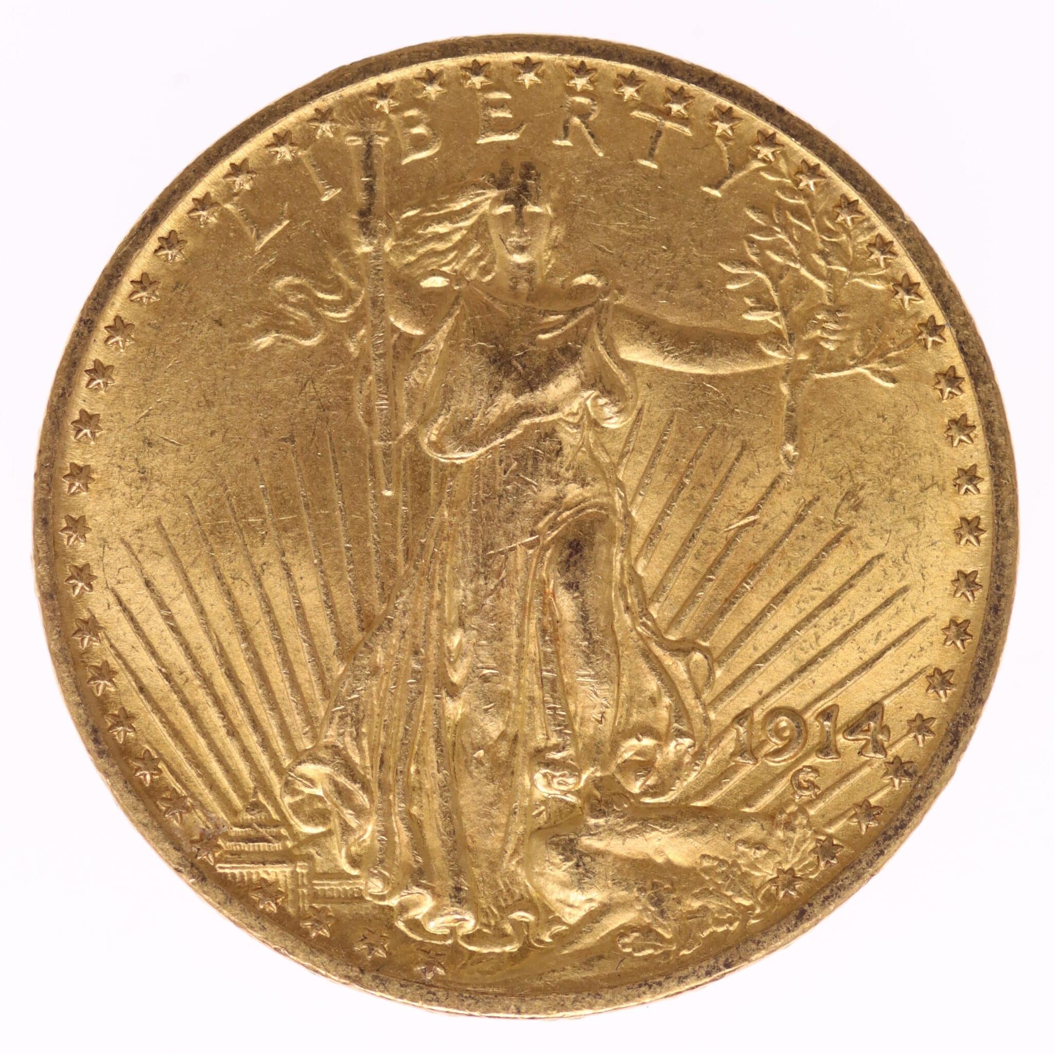 USA 20 Dollars 1914 Statue