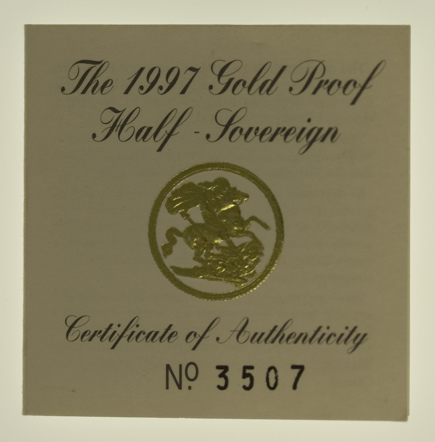 Großbritannien Elisabeth II. Half Sovereign 1997