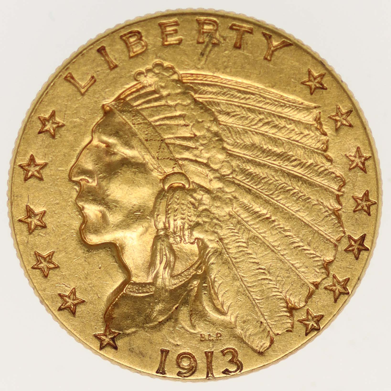 USA 2,5 Dollars 1913 Indianer