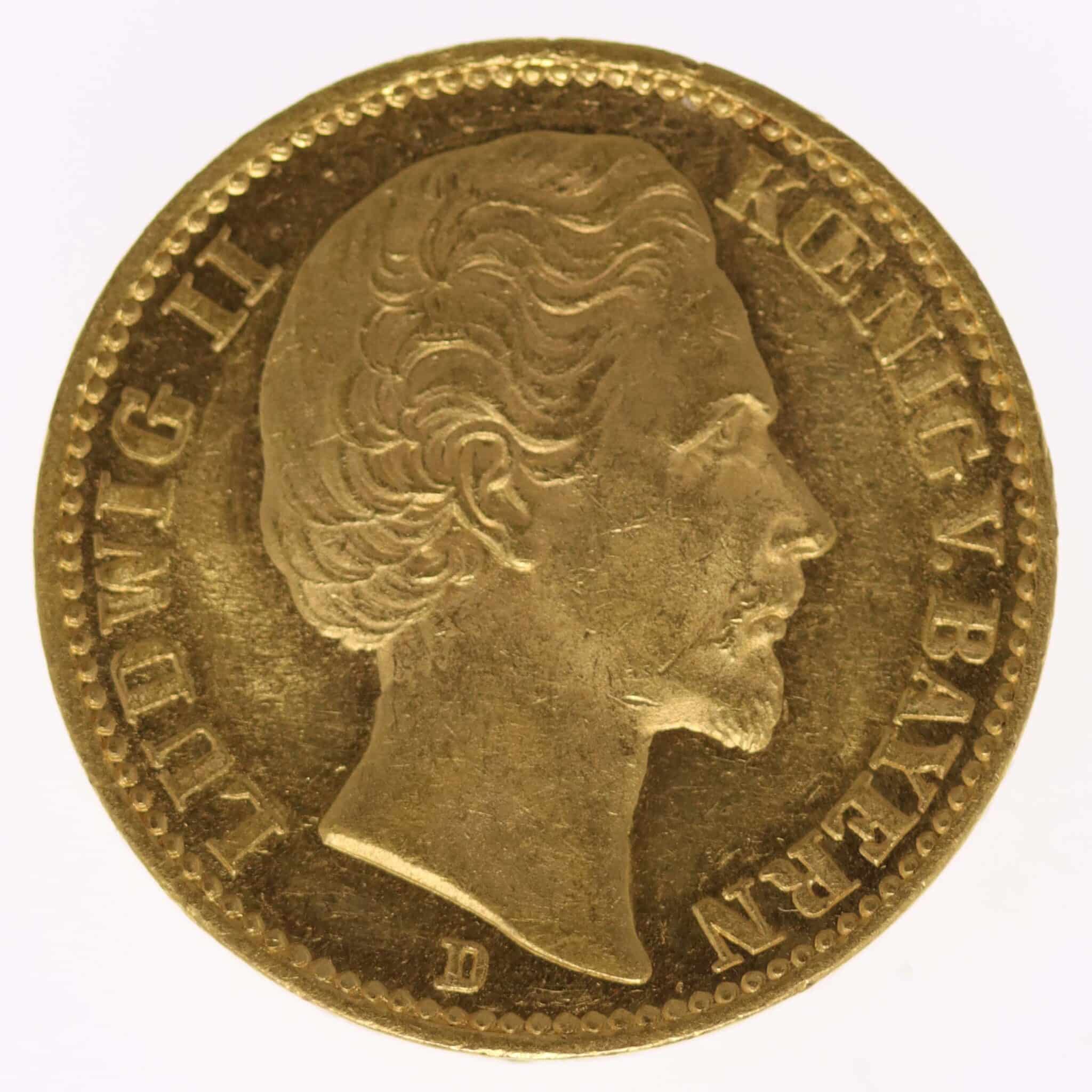 Bayern Ludwig II. 20 Mark 1872