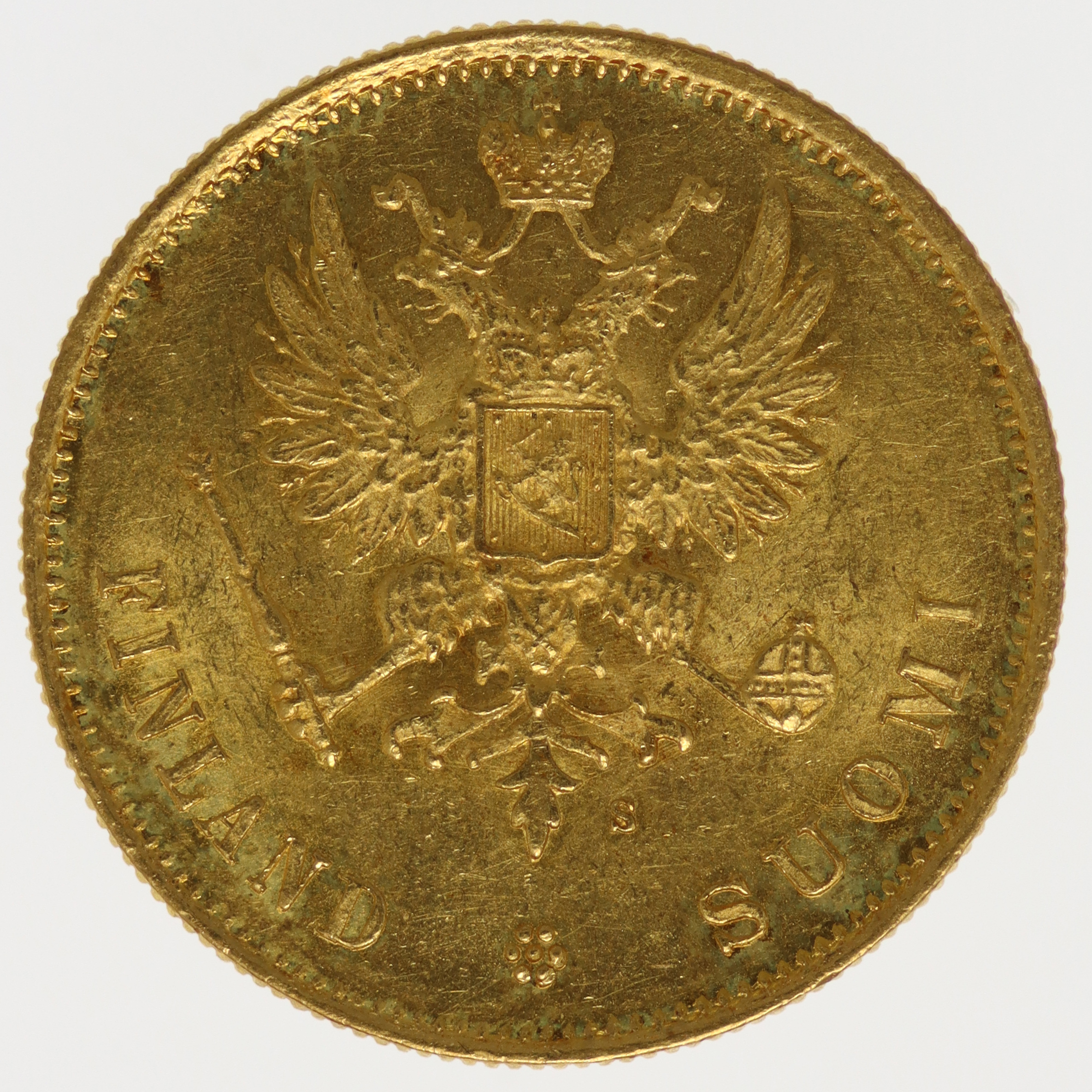 Finnland Alexander II. 10 Markkaa 1878
