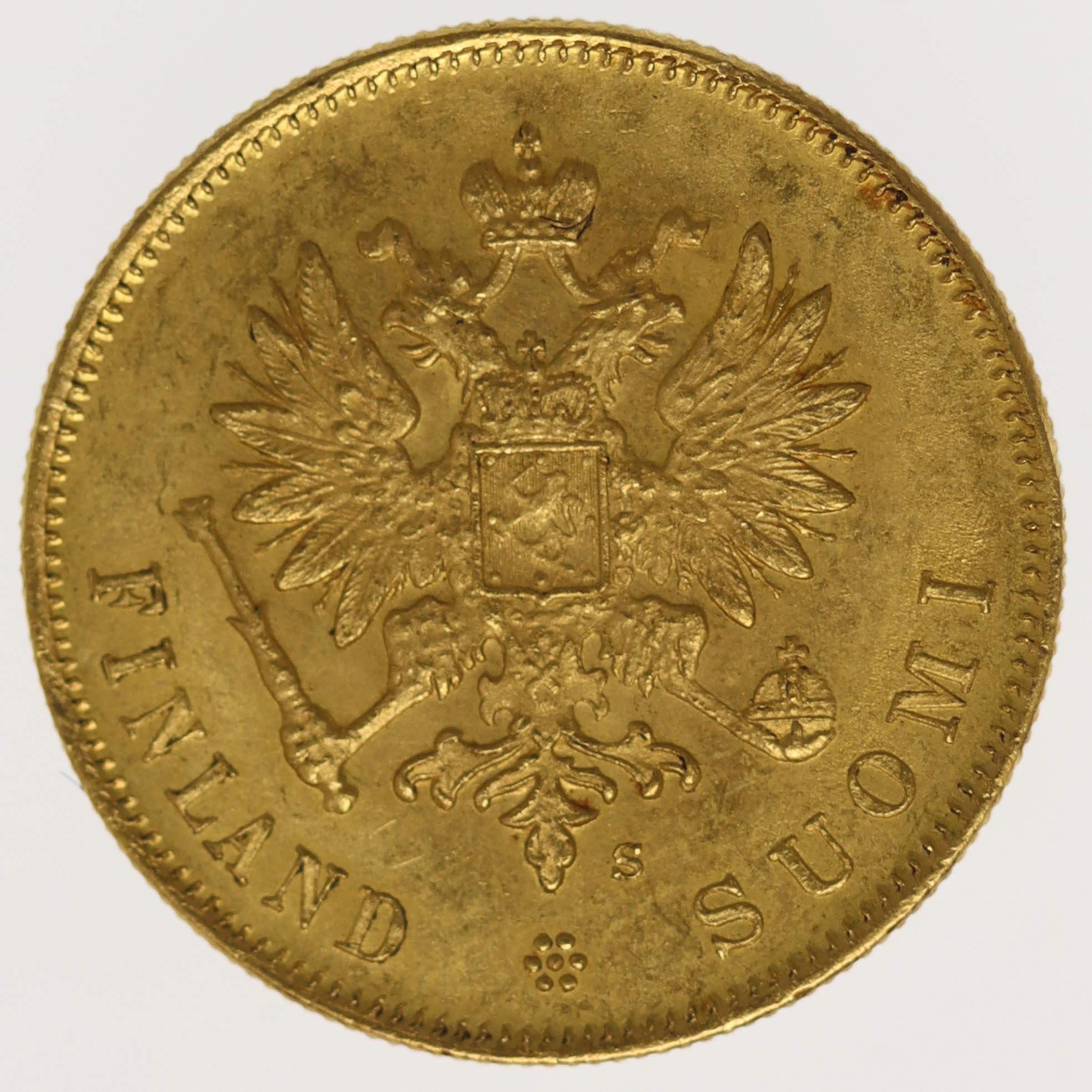 Finnland Nikolaus II. 10 Markkaa 1913