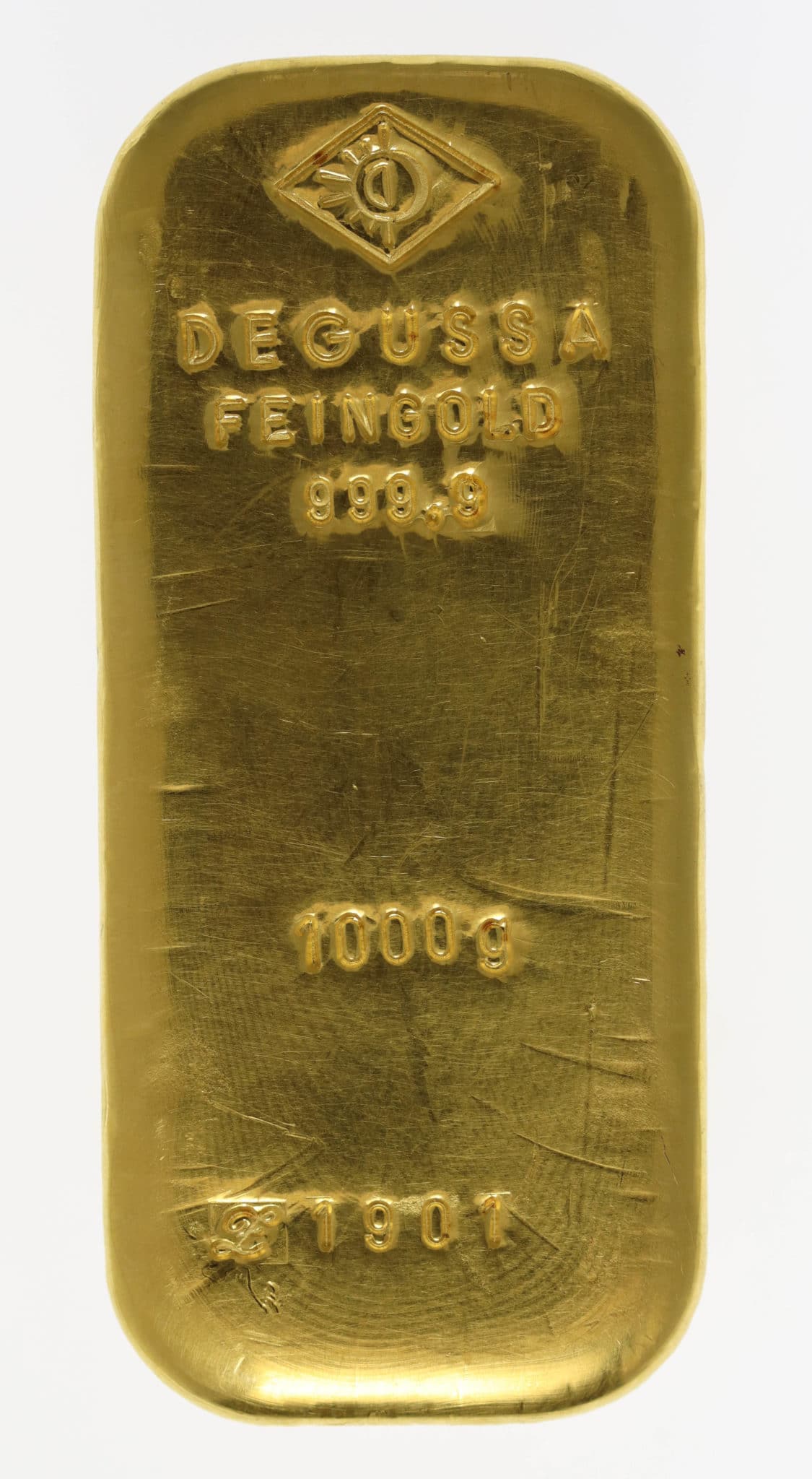Goldbarren 1000 Gramm Degussa