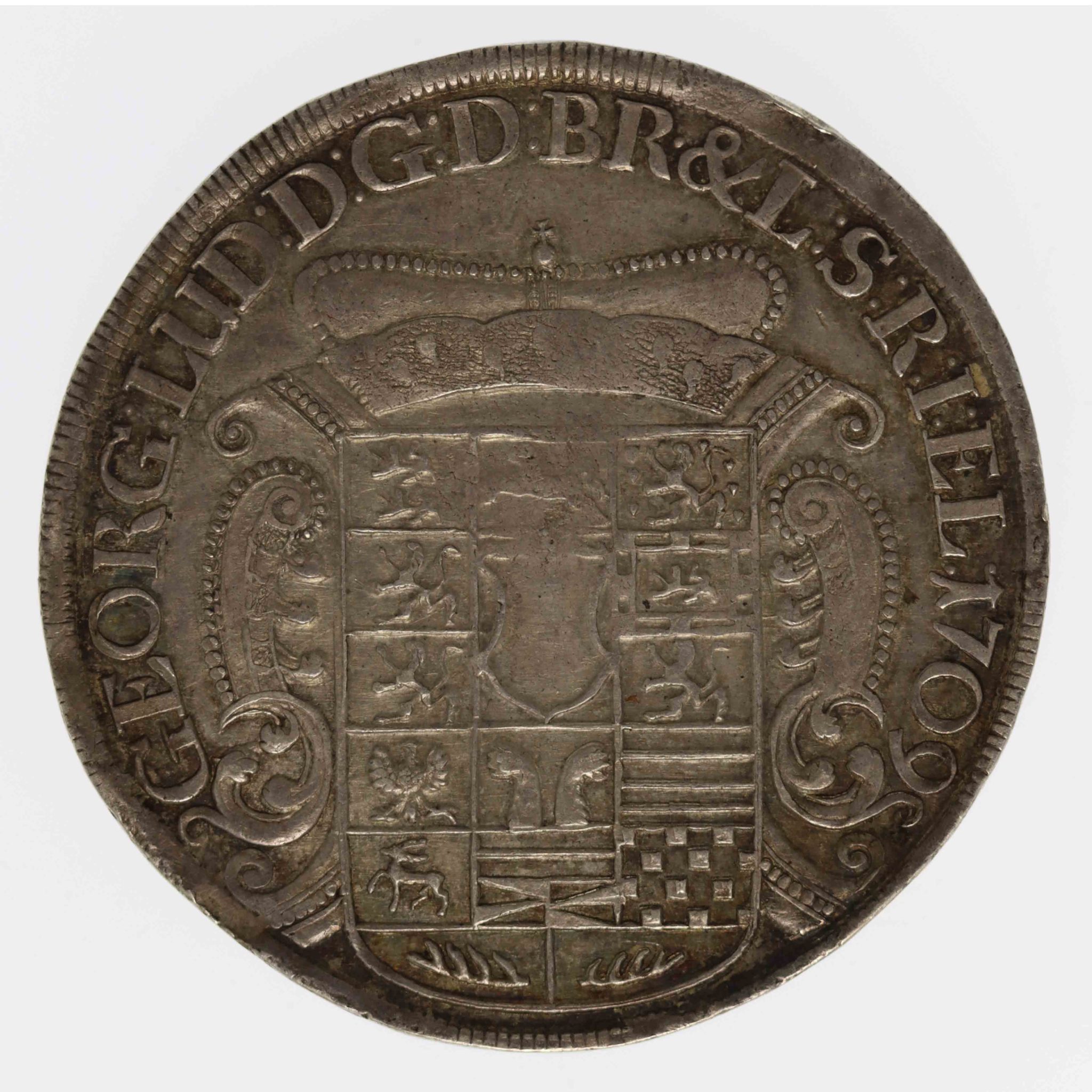 Braunschweig Lüneburg Georg I. Ludwig Reichstaler 1709