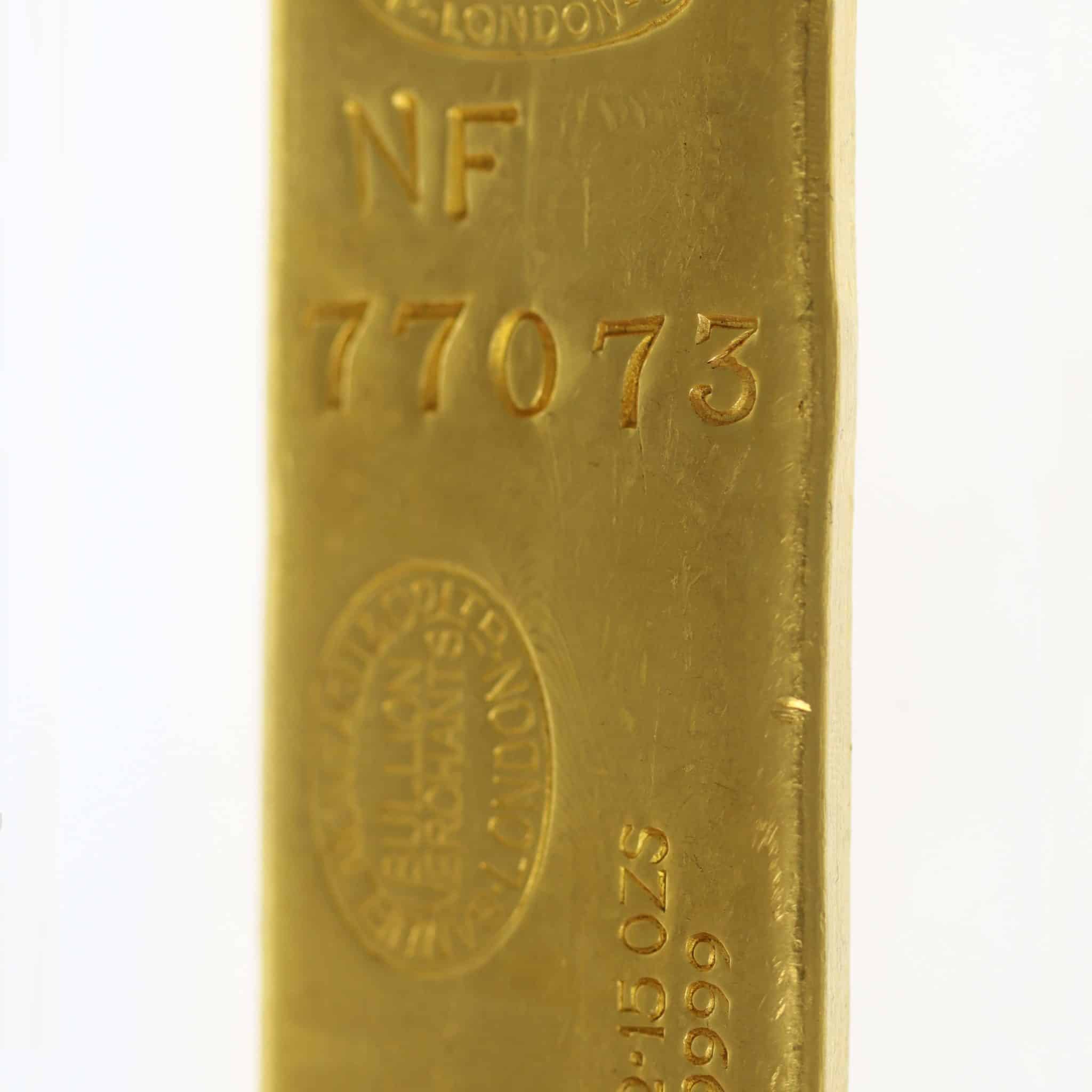 Goldbarren 1000 Gramm Johnson Matthey London