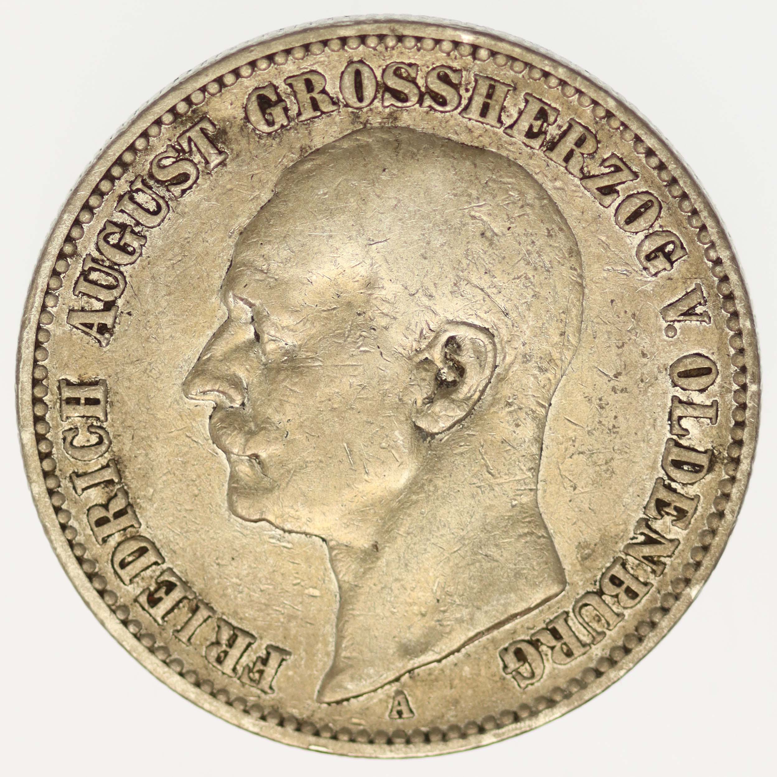 Oldenburg Friedrich August 2 Mark 1901