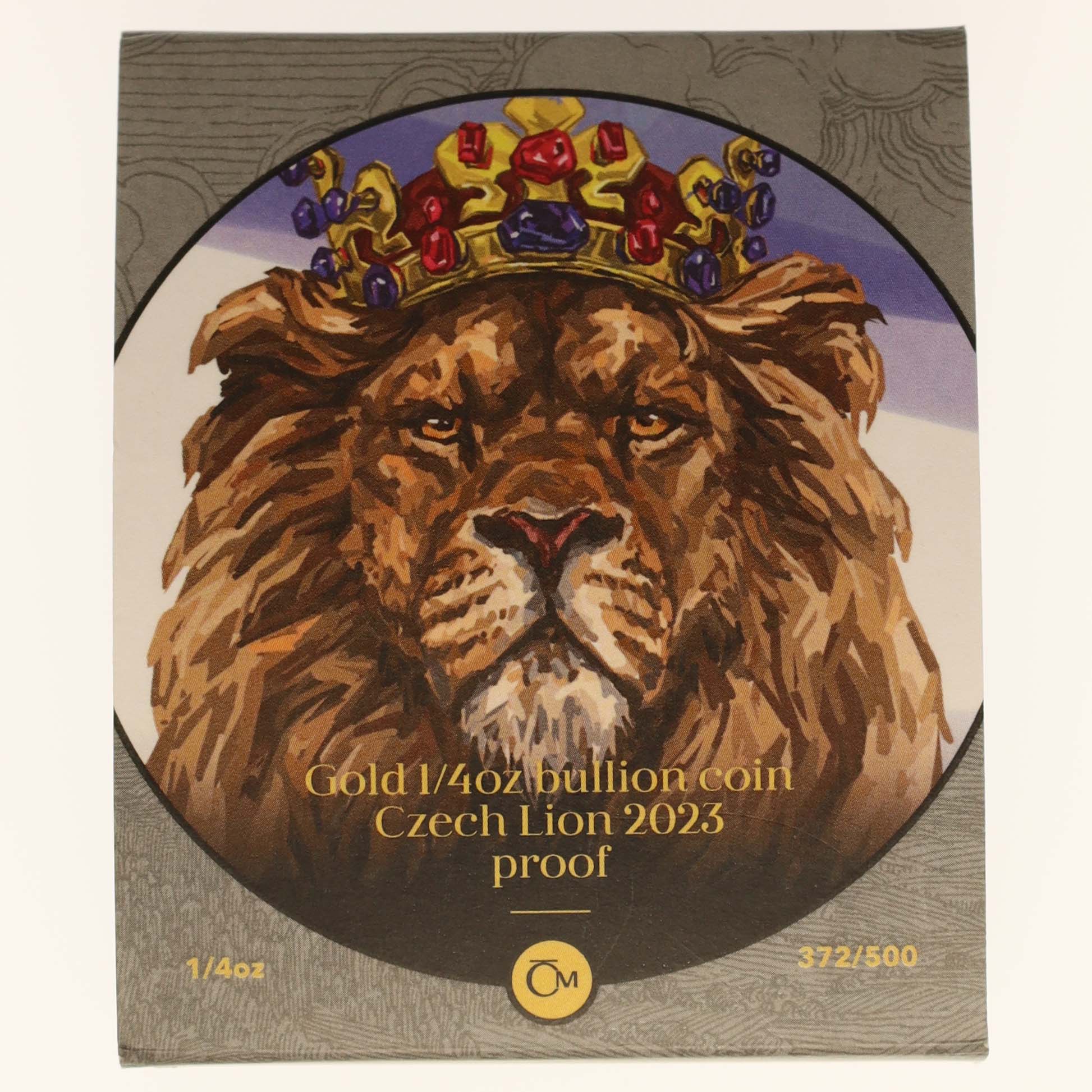 Neuseeland 10 Dollars 2023 Czech Lion proof