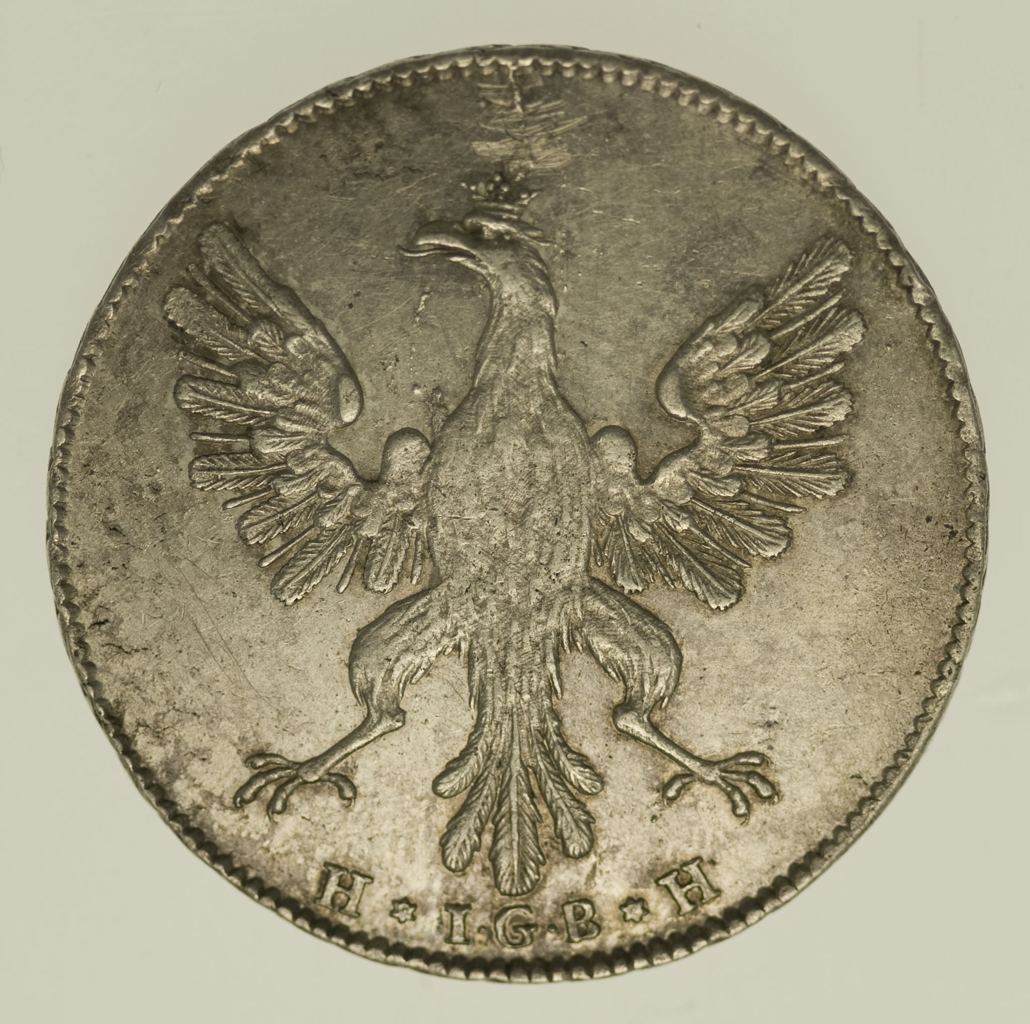 Frankfurt Stadt 1/2 Konventionstaler 1791
