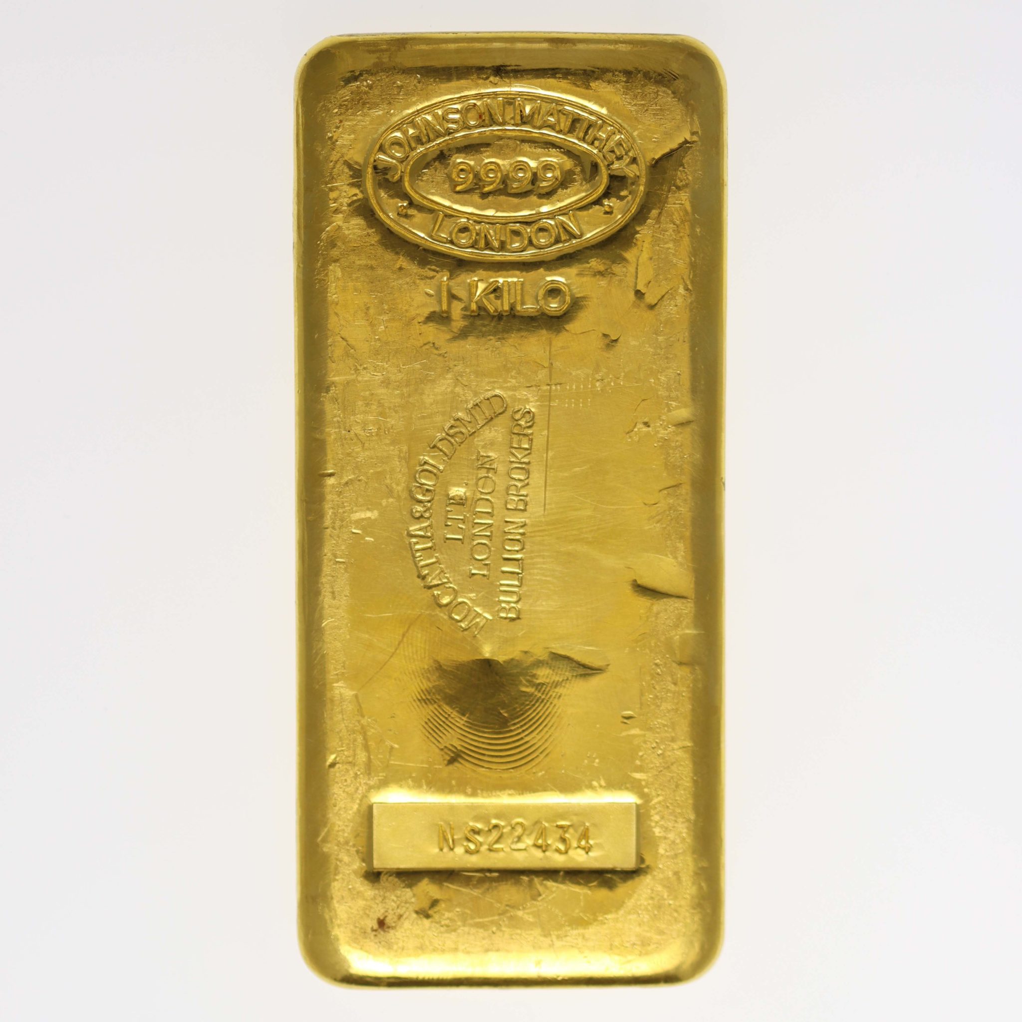 Goldbarren 1000 Gramm Johnson Matthey