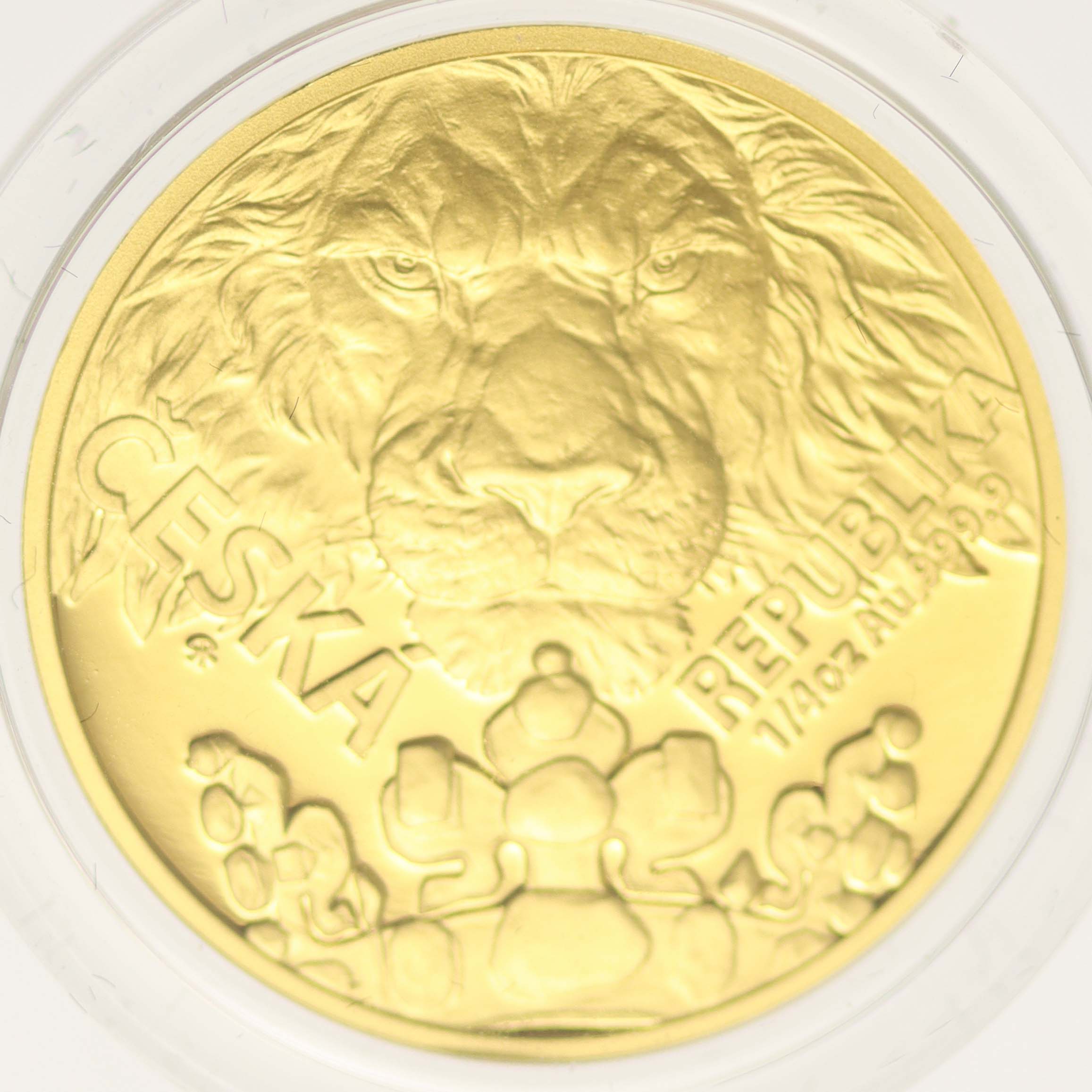 Neuseeland 10 Dollars 2023 Czech Lion proof
