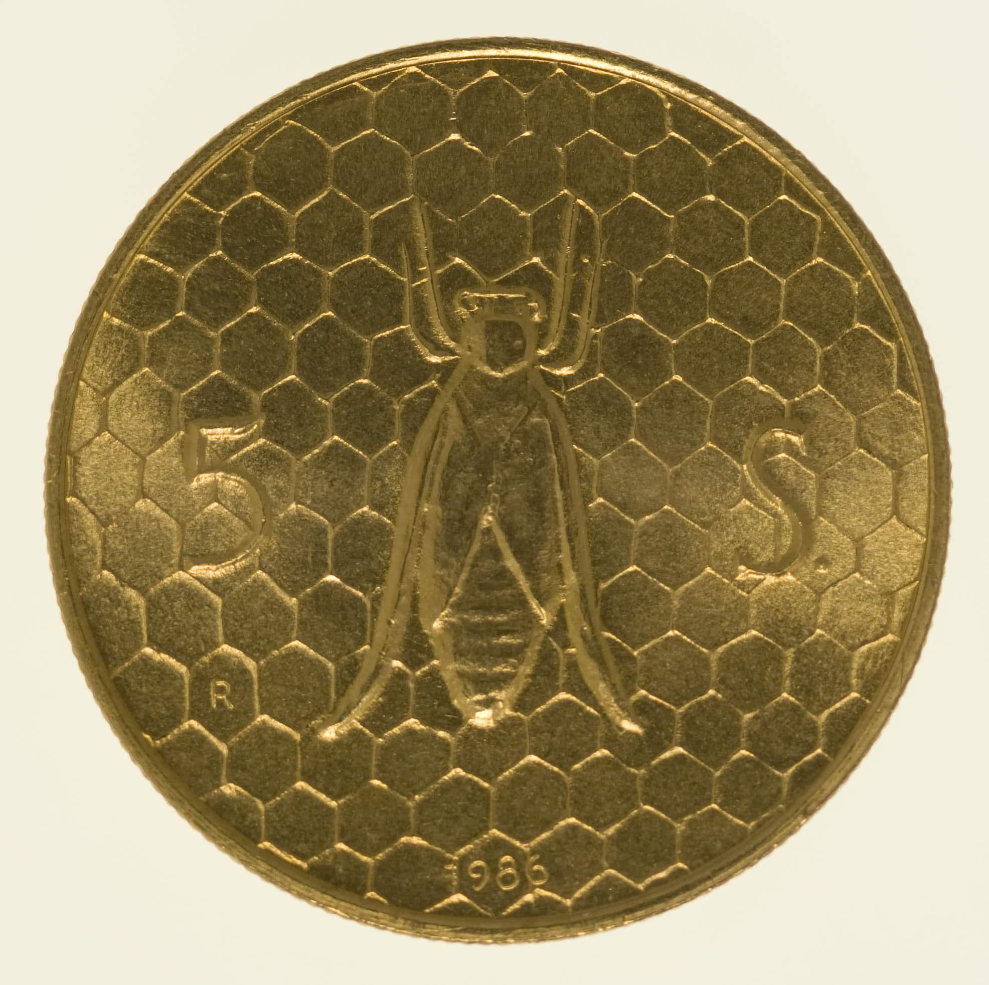 San Marino 5 Scudi 1986