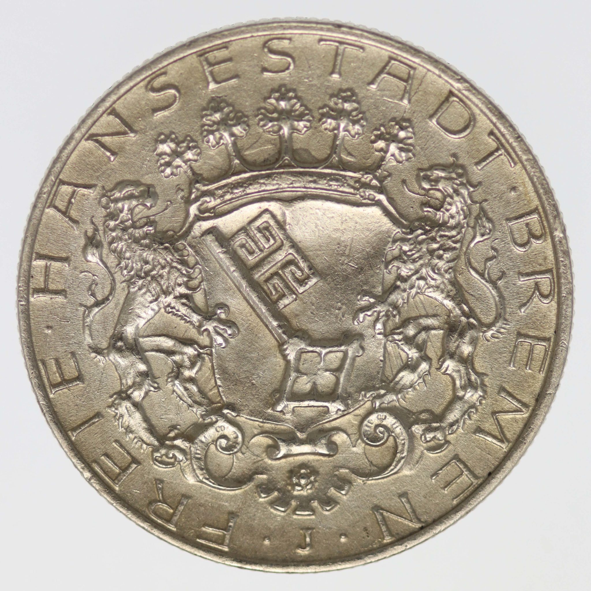 Bremen Stadtwappen 2 Mark 1904