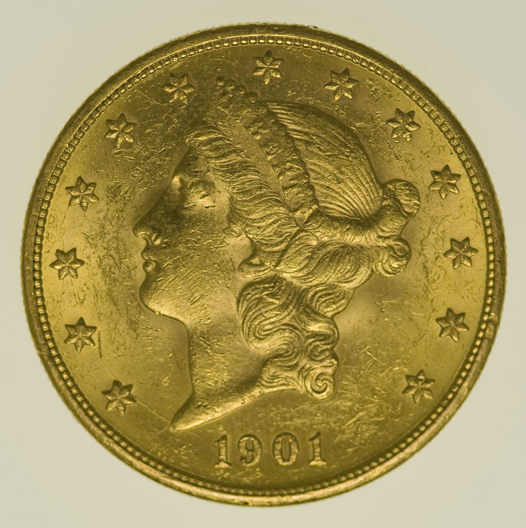 USA 20 Dollars 1901 S Liberty / Kopf