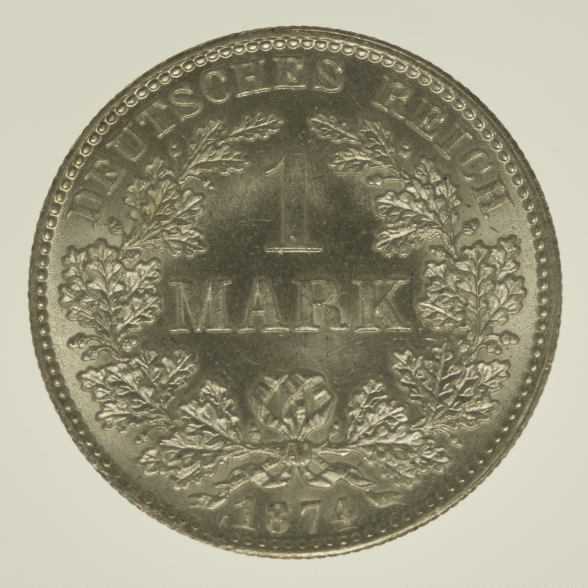 1 Mark 1874 H