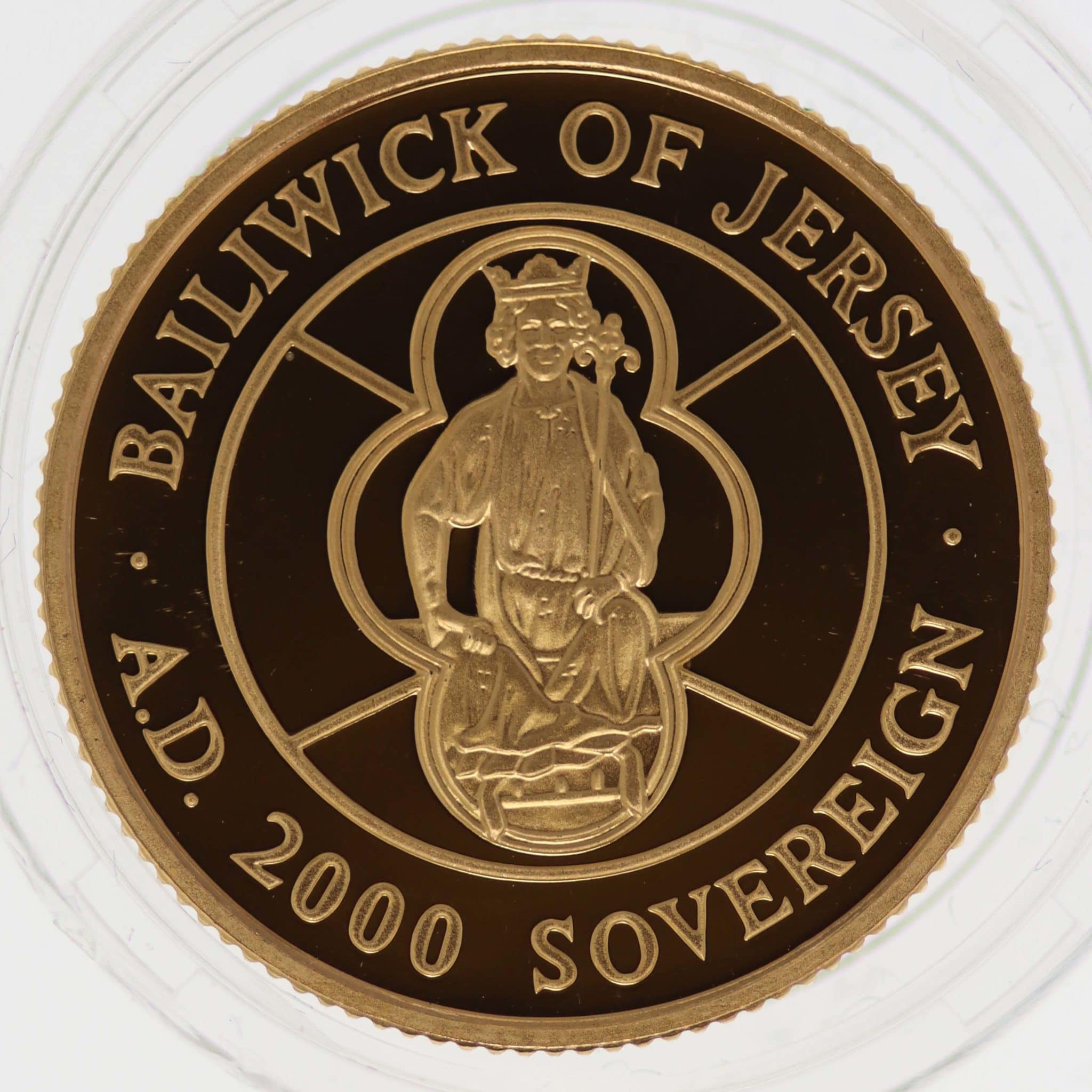 Großbritannien und Jersey Elisabeth II. Sovereign Set 2000