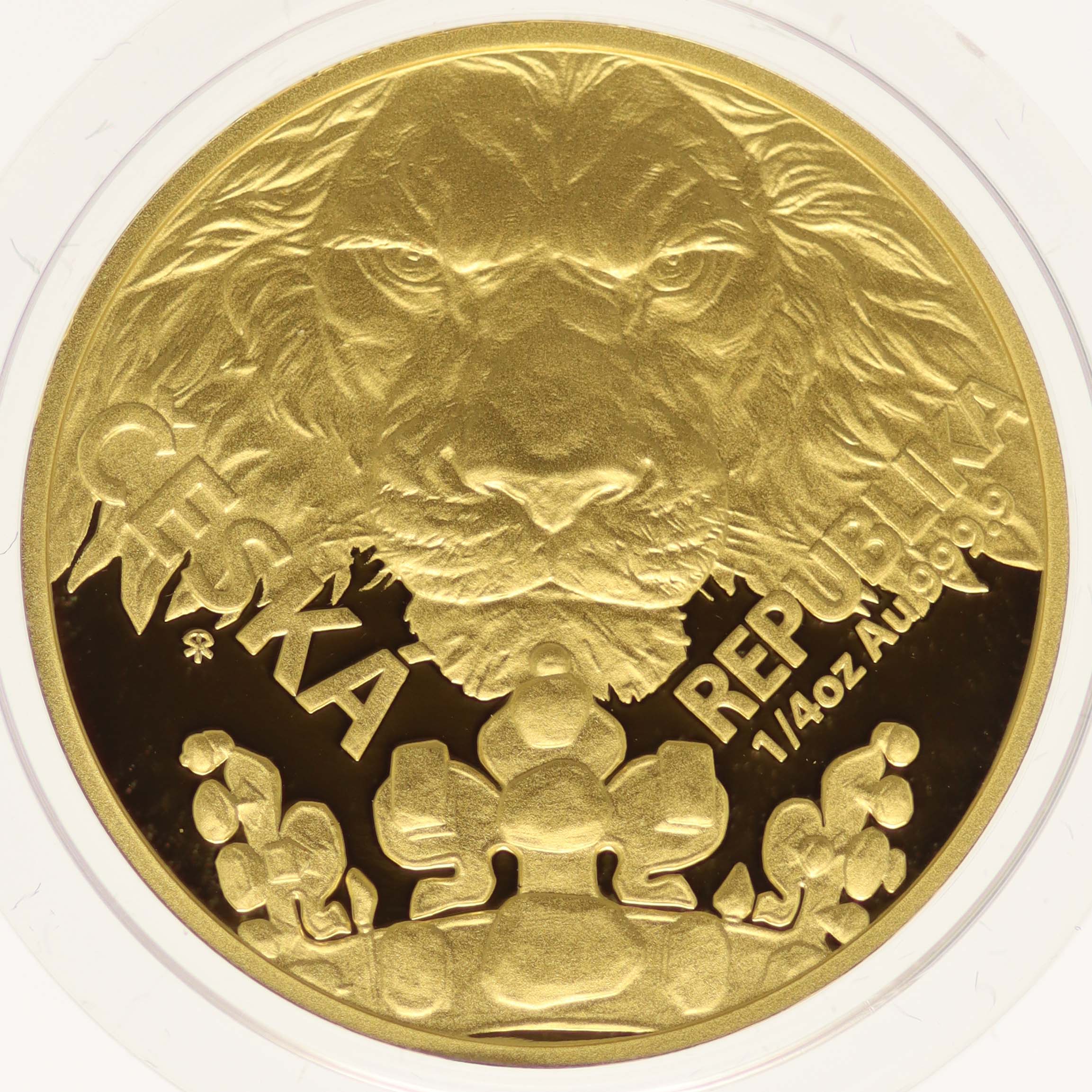 Neuseeland 10 Dollars 2023 Czech Lion proof