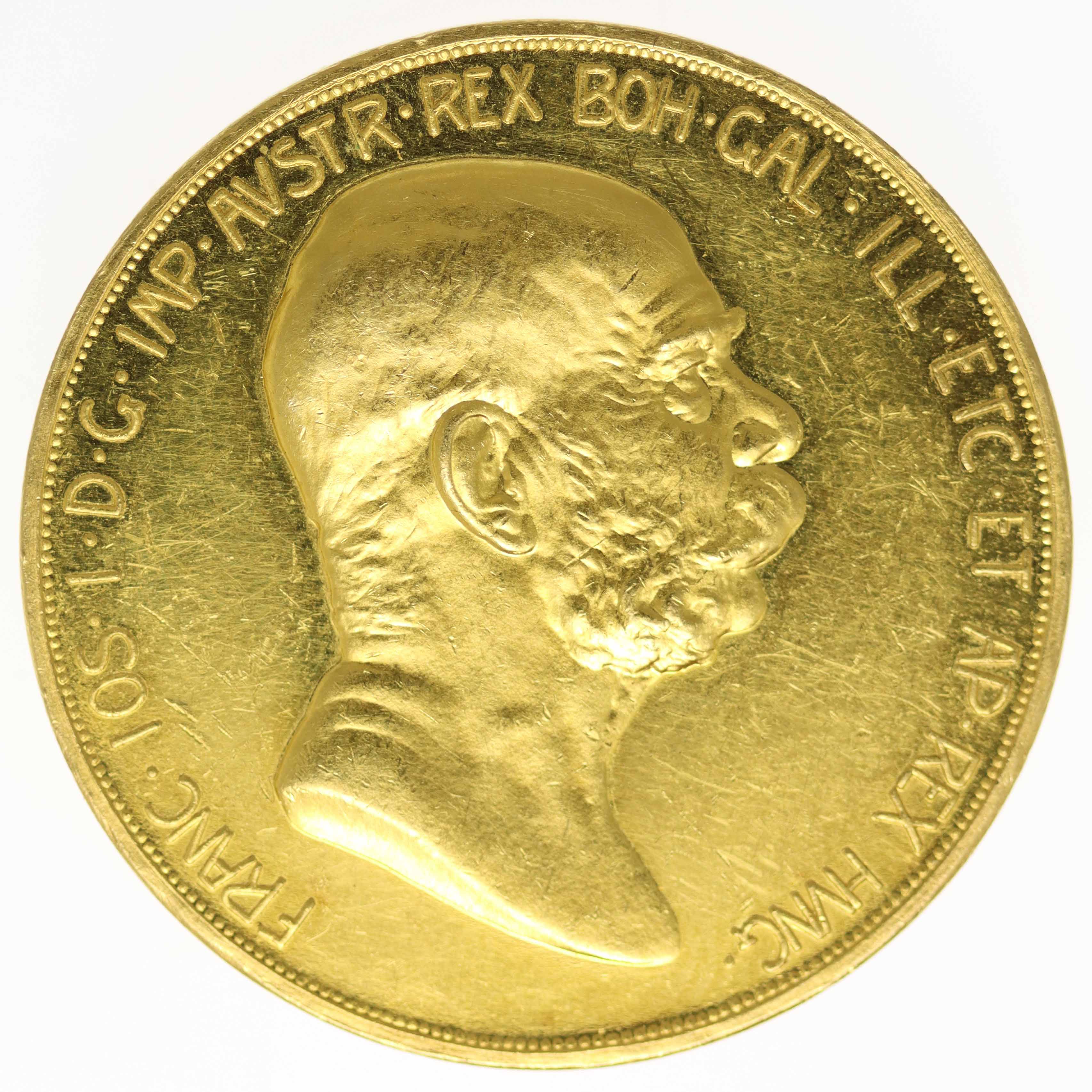Österreich Kaiserreich Franz Joseph I. 100 Kronen 1908