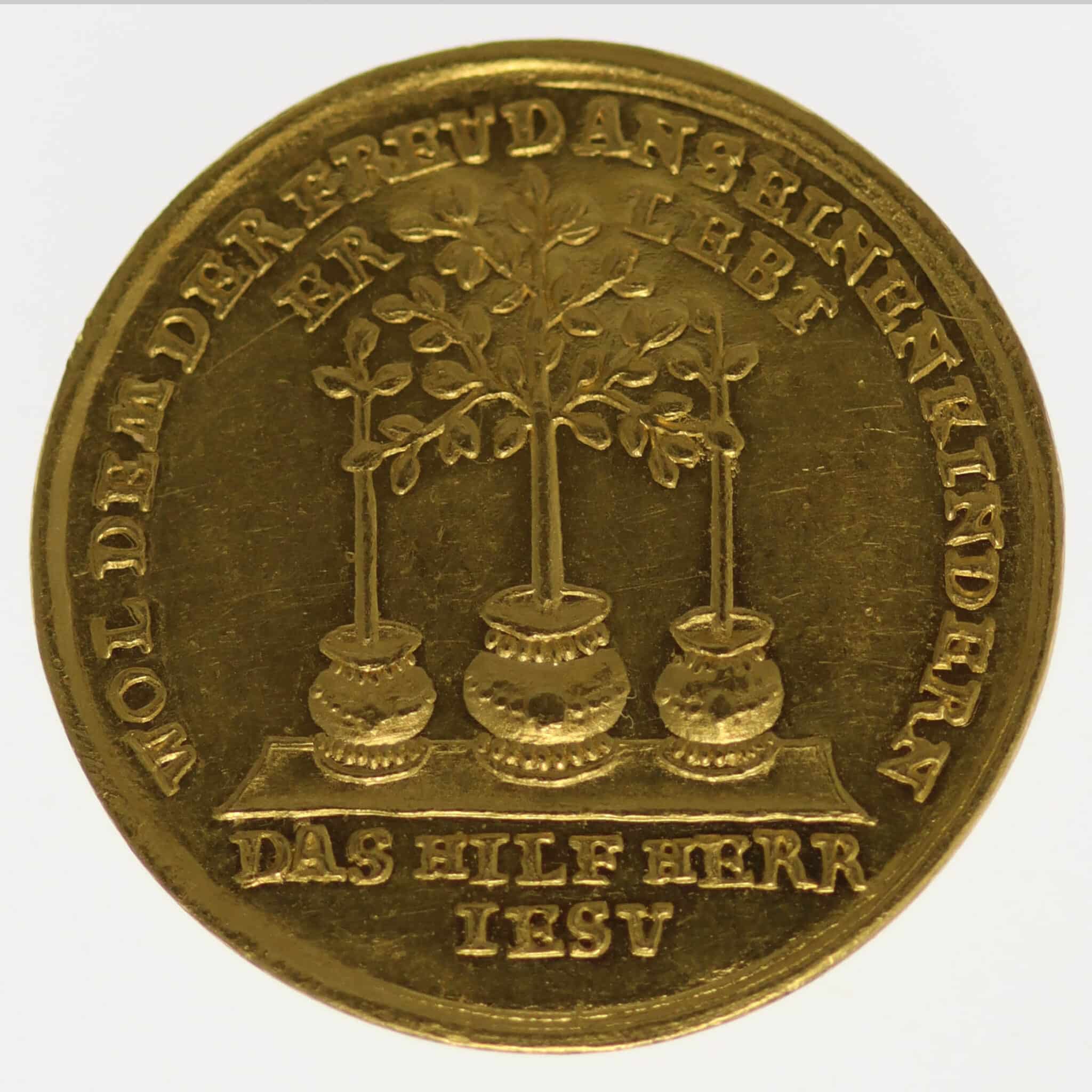 Hamburg Goldmedaille zu einem Dukaten o.J.