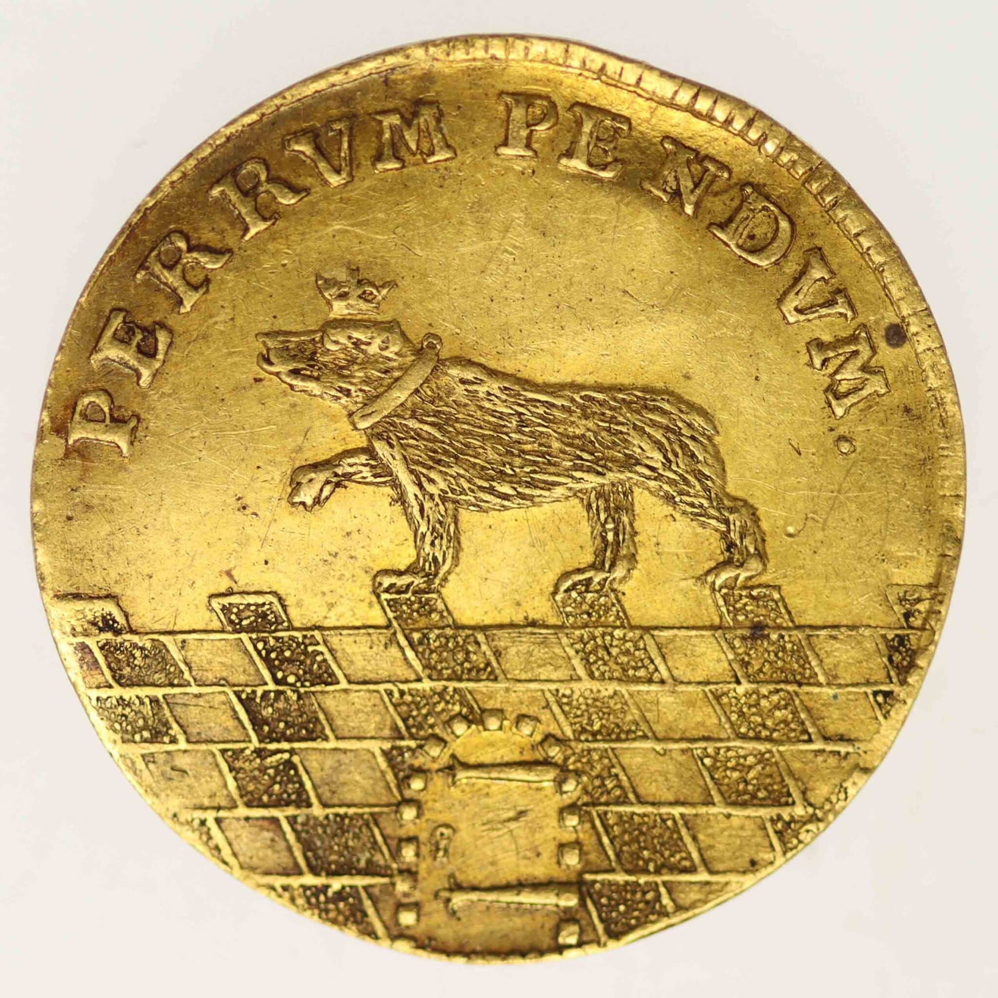 Anhalt Bernburg Victor Friedrich Dukat 1741