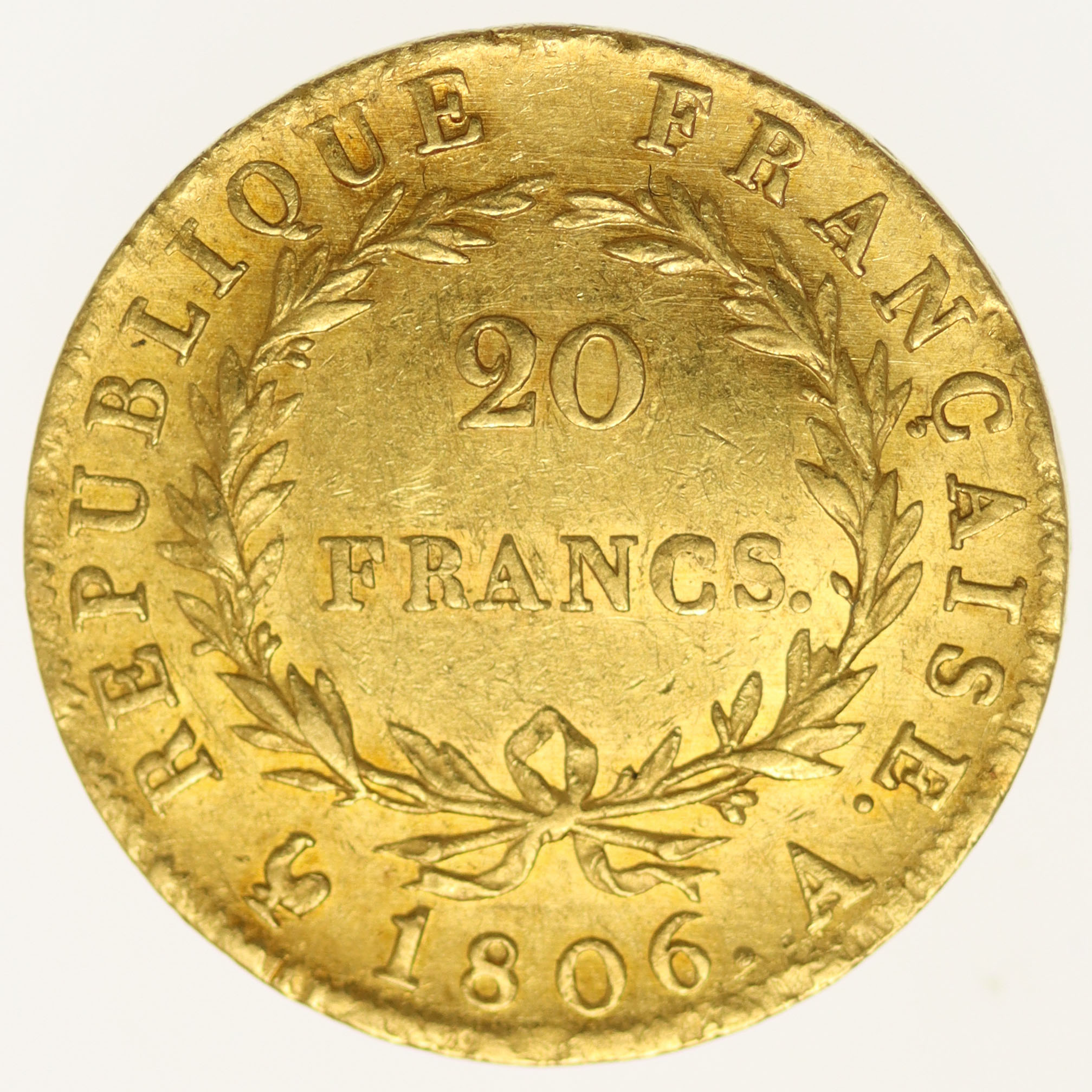 Frankreich Napoleon I. 20 Francs 1806 A