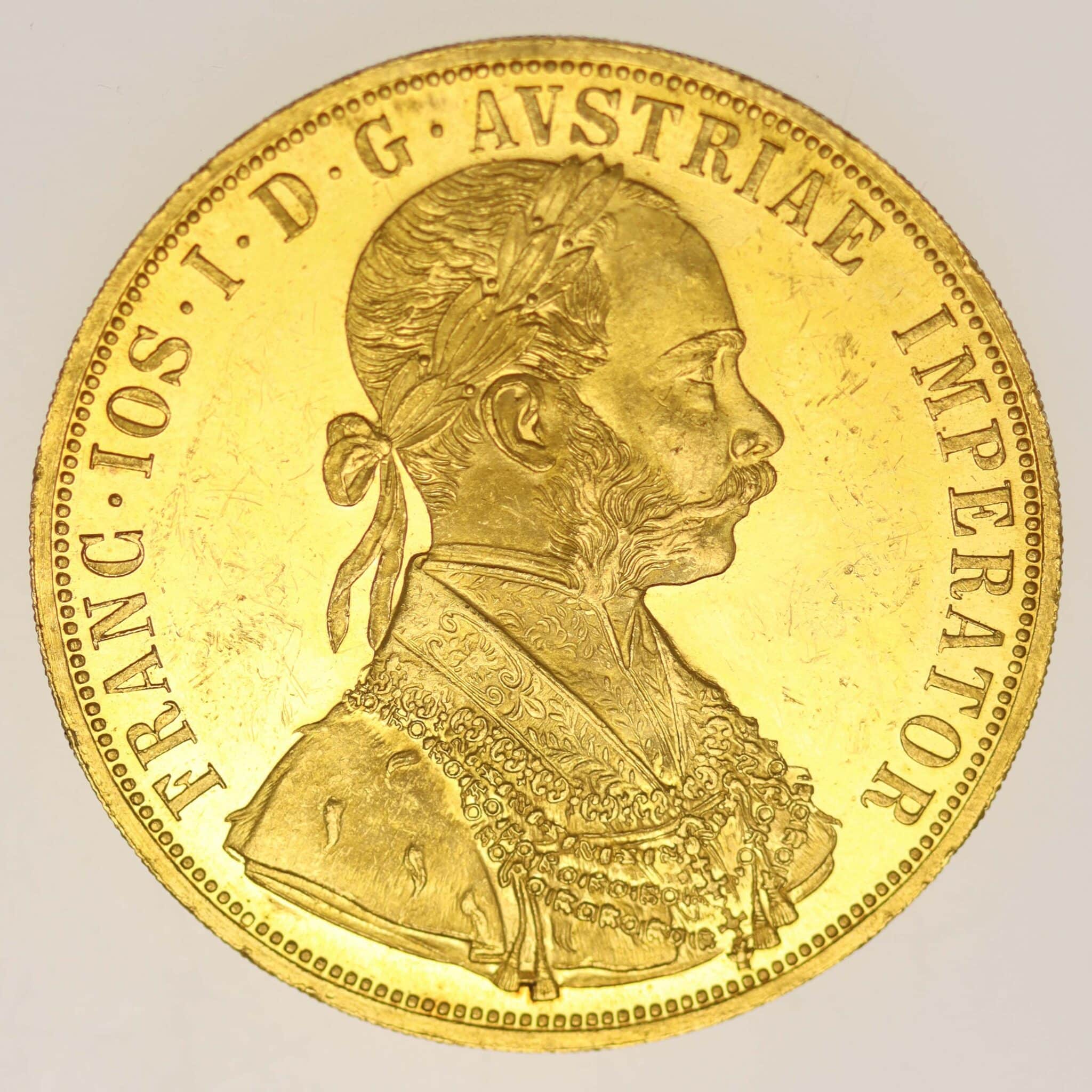 Österreich Kaiserreich Franz Joseph I. 4 Dukaten 1915