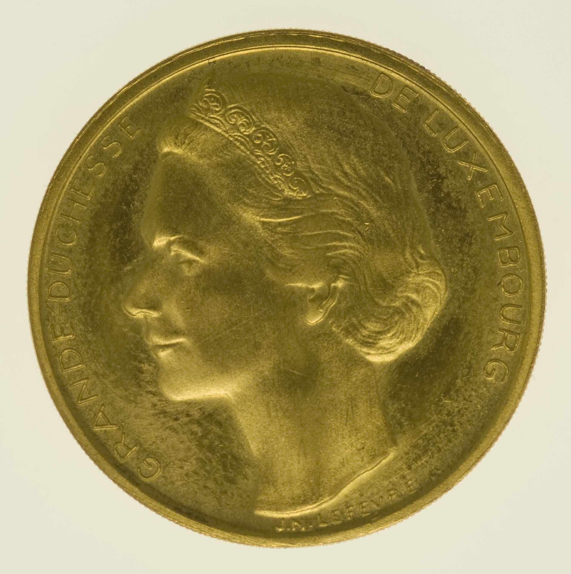 Luxemburg Jean Goldmedaille 1964