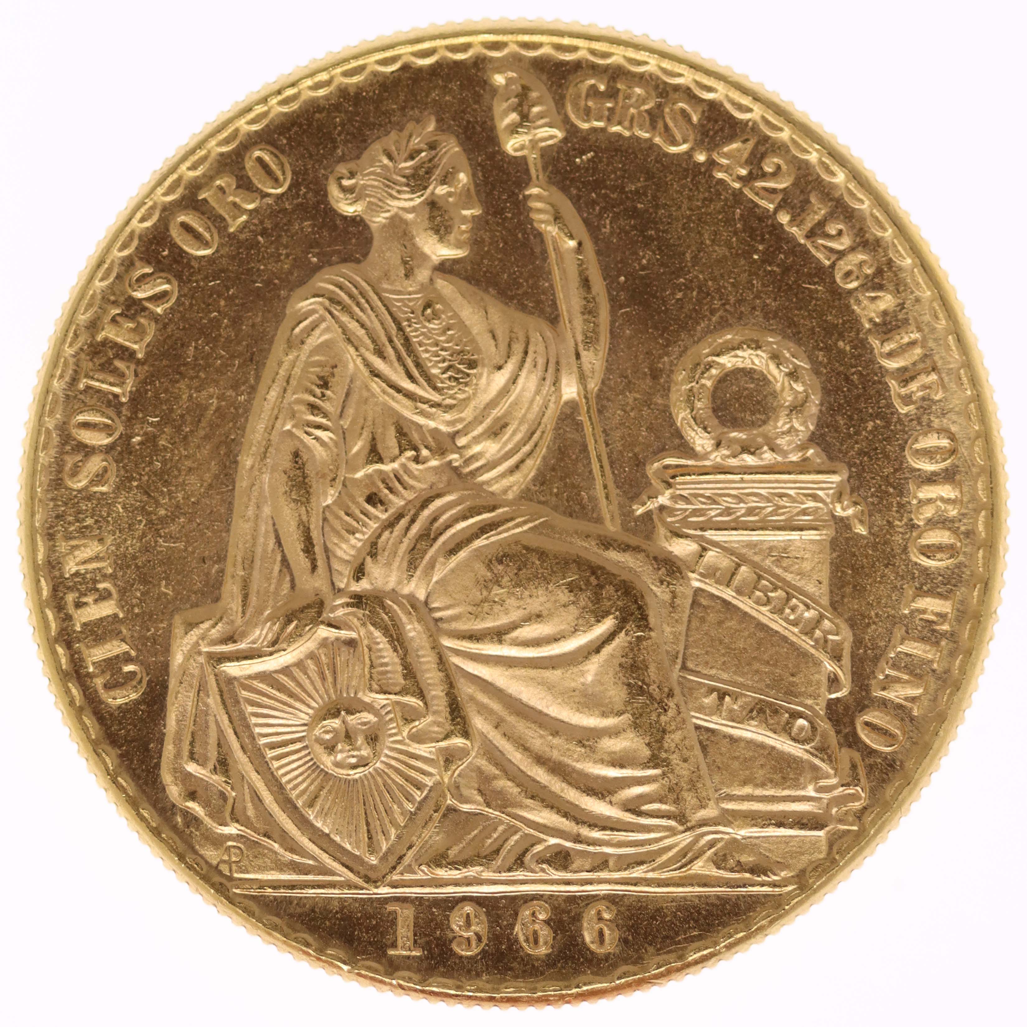 Peru 100 Soles 1966