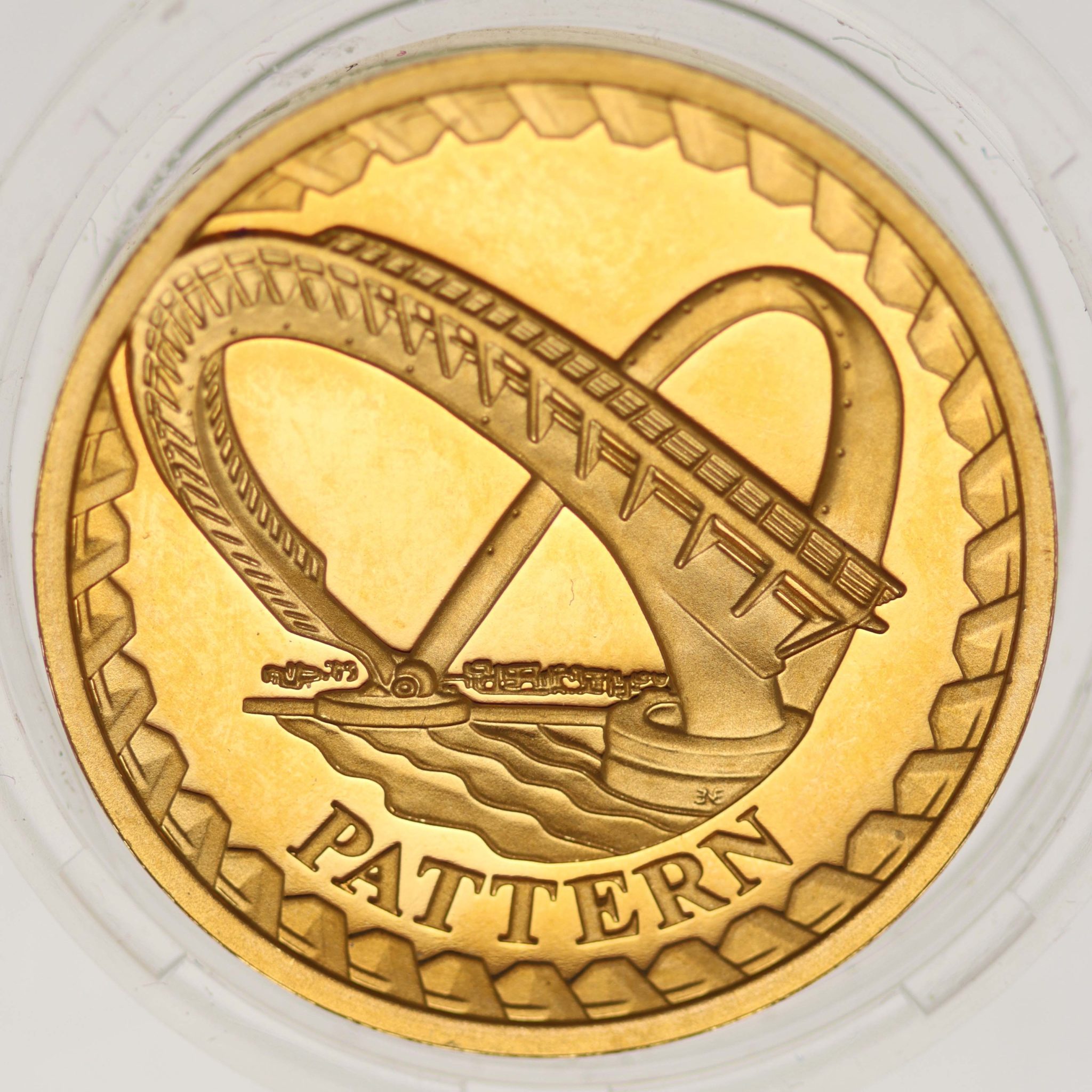 Großbritannien Elisabeth II. 4 Coin Gold Proof Pattern Collection