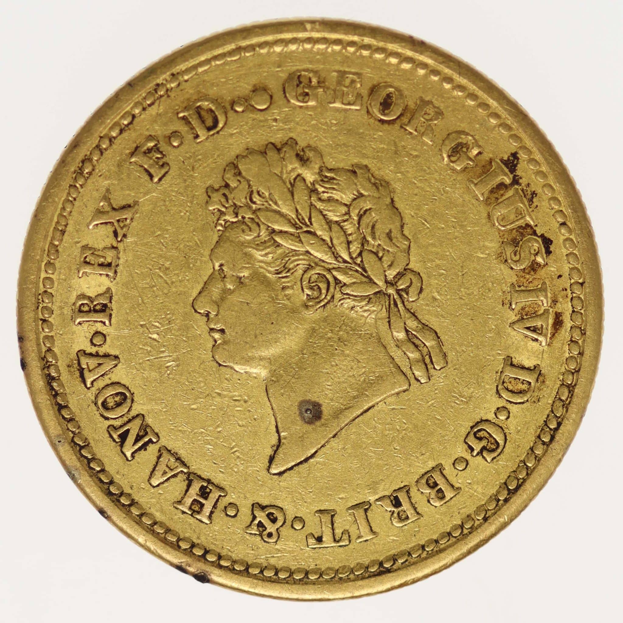 Braunschweig Calenberg Hannover Georg IV. 10 Taler 1823 B