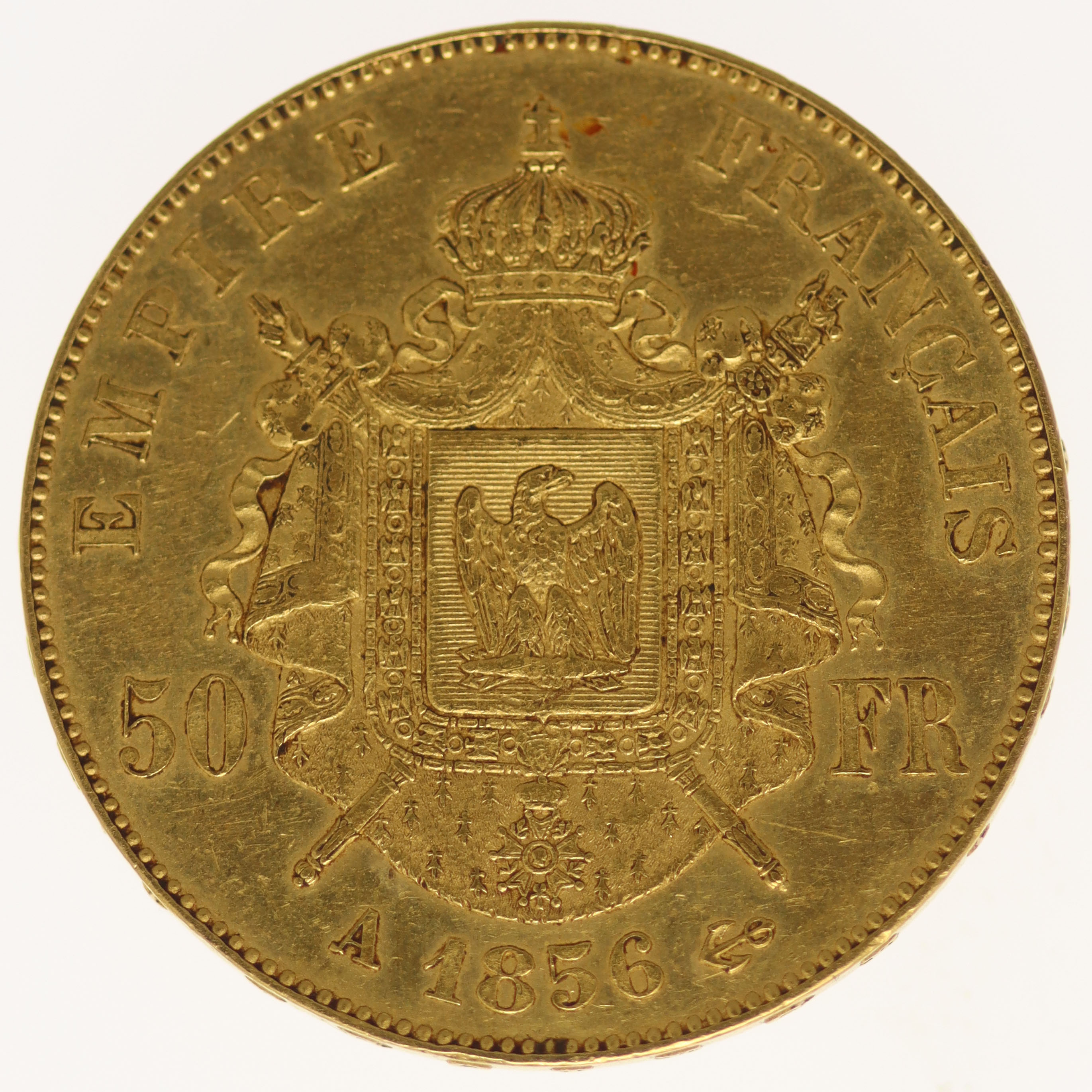 Frankreich Napoleon III. 50 Francs 1856 A