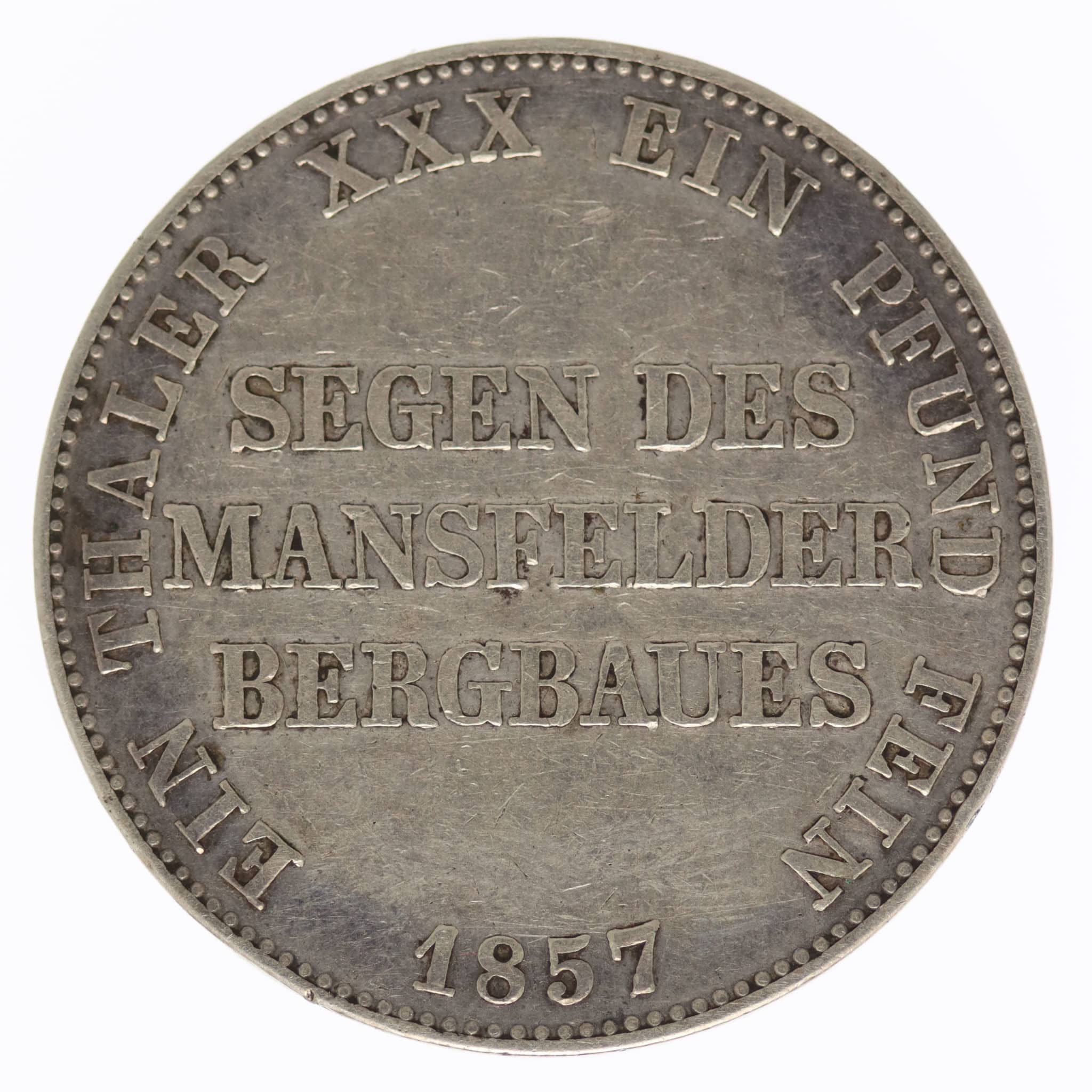 Preussen Friedrich Wilhelm IV. Vereinstaler 1857