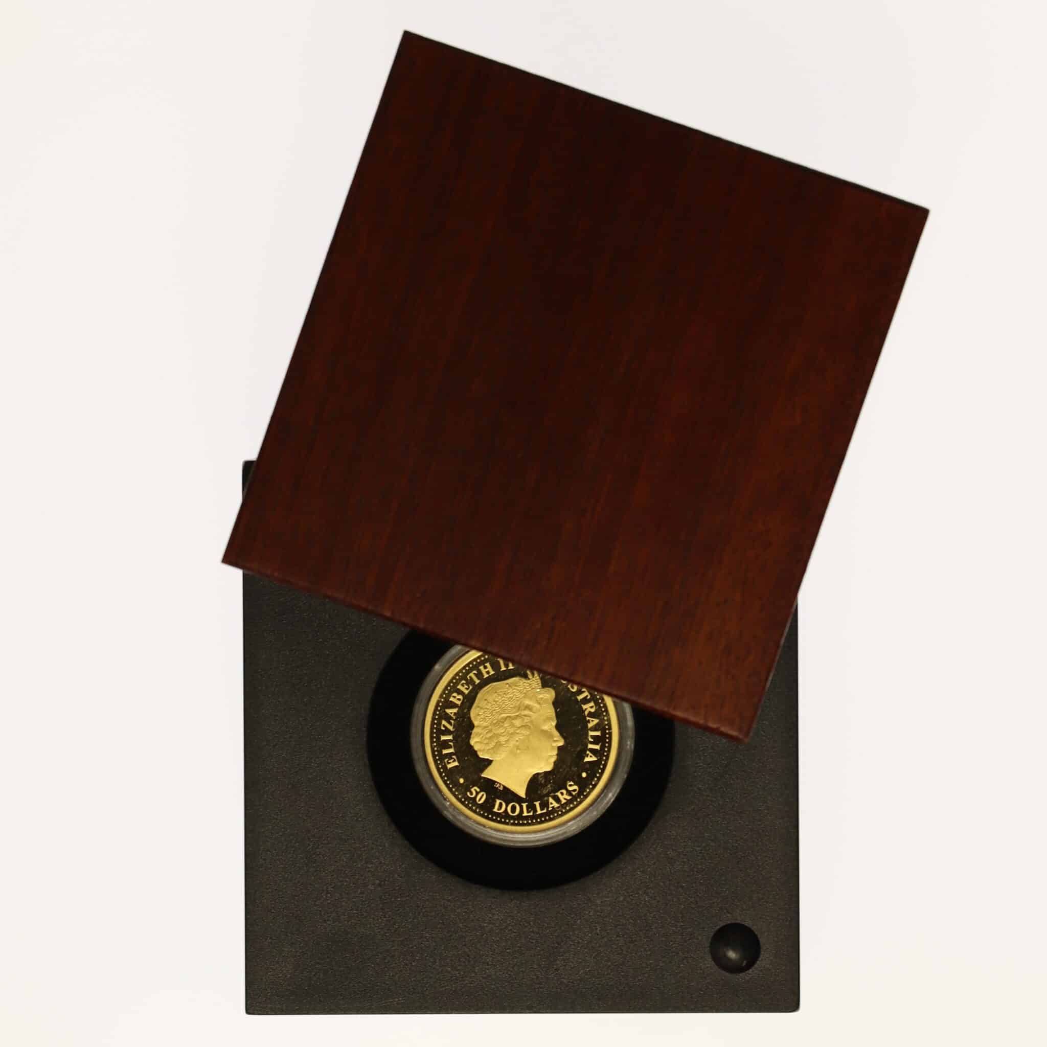Australien Elisabeth II. 50 Dollars 2006 Discover Emu 1/2 OZ