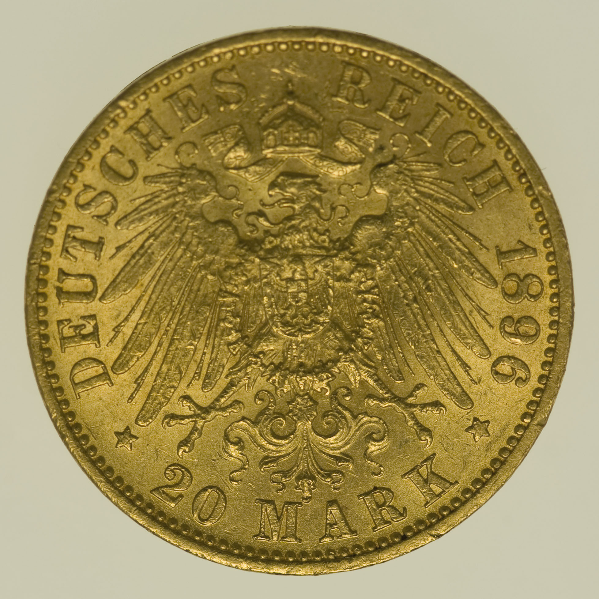 Anhalt Friedrich I. 20 Mark 1896