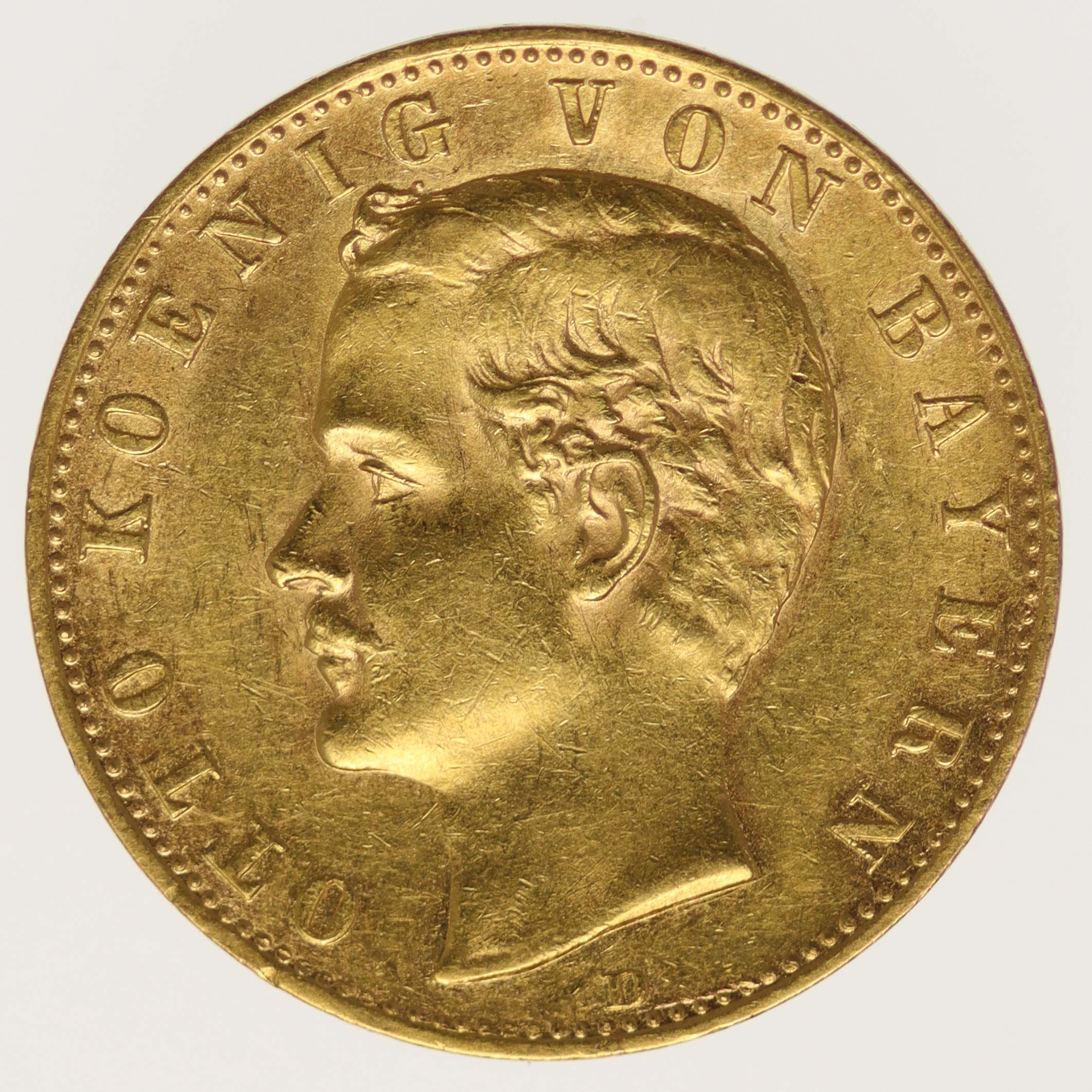 Bayern Otto 10 Mark 1893 D