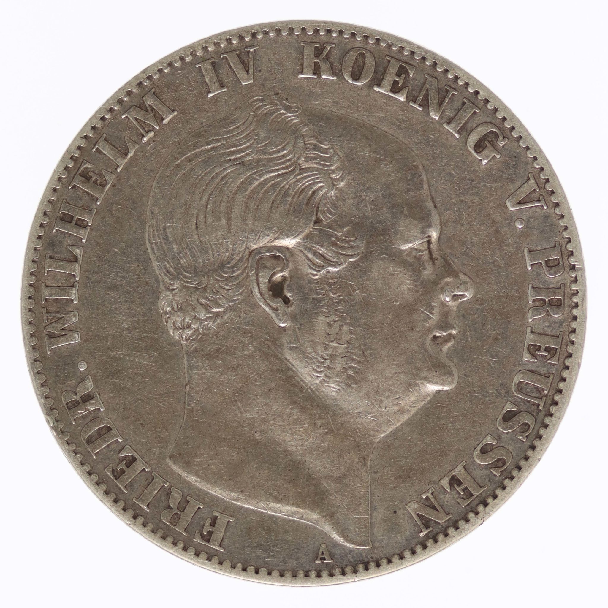 Preussen Friedrich Wilhelm IV. Vereinstaler 1861