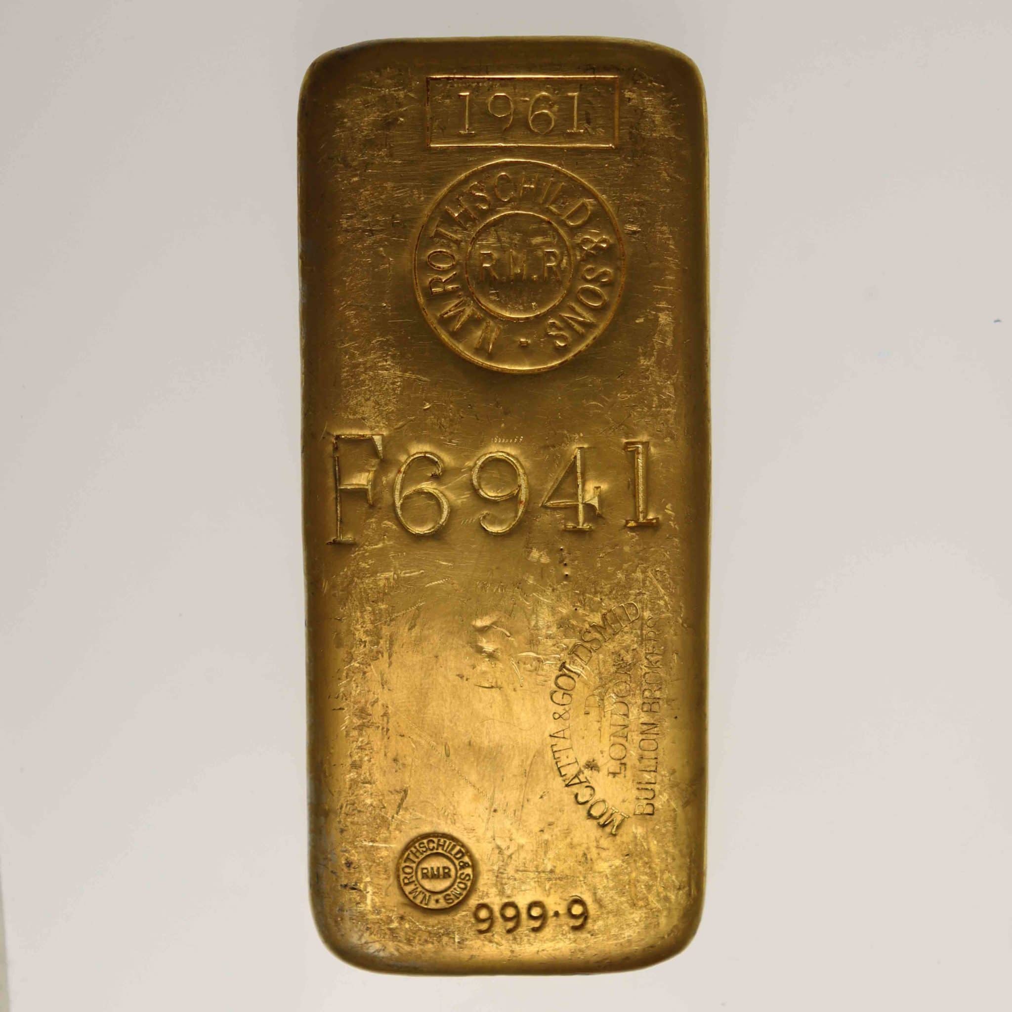 Goldbarren 1000 Gramm Großbritannien N.M. Rothschild &amp; Sons Limited