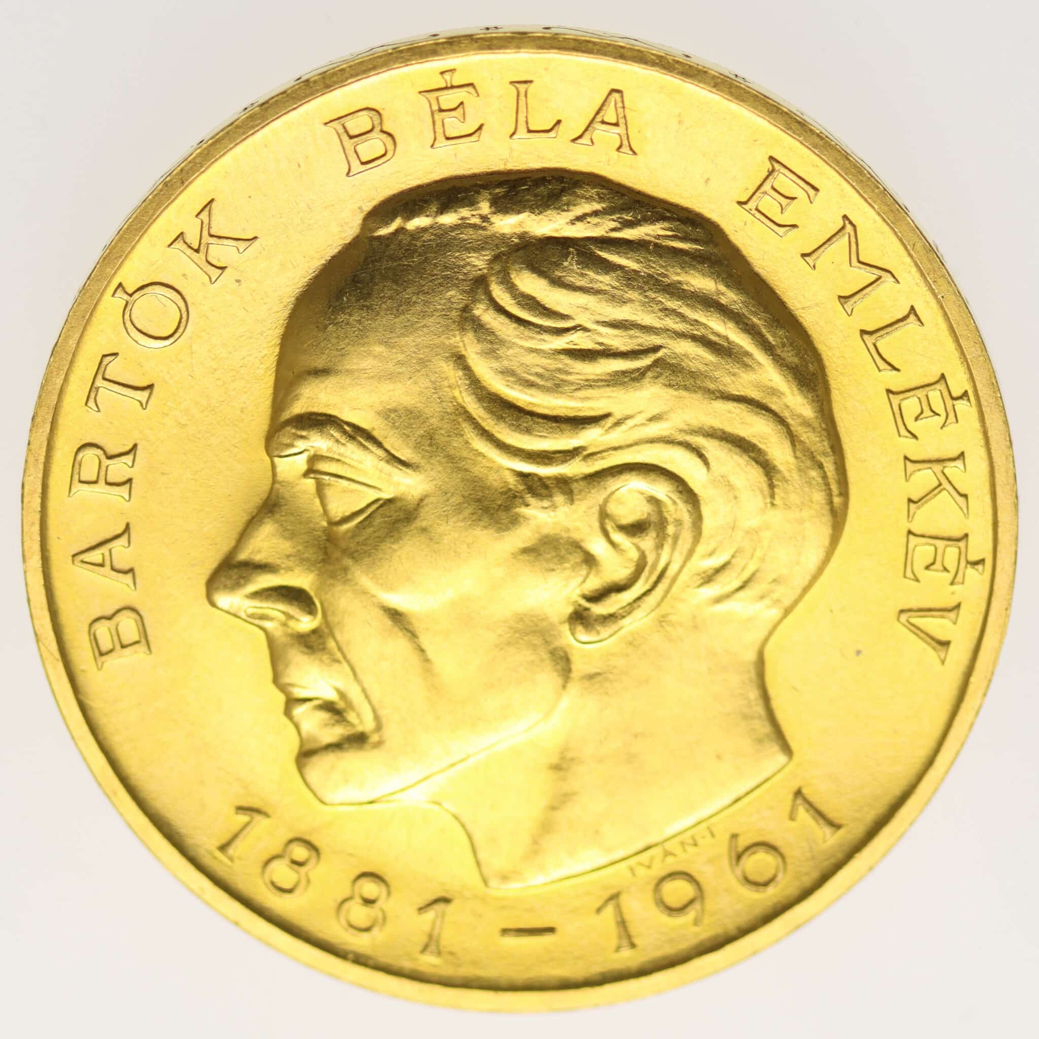 Ungarn 500 Forint 1961 Béla Bartók