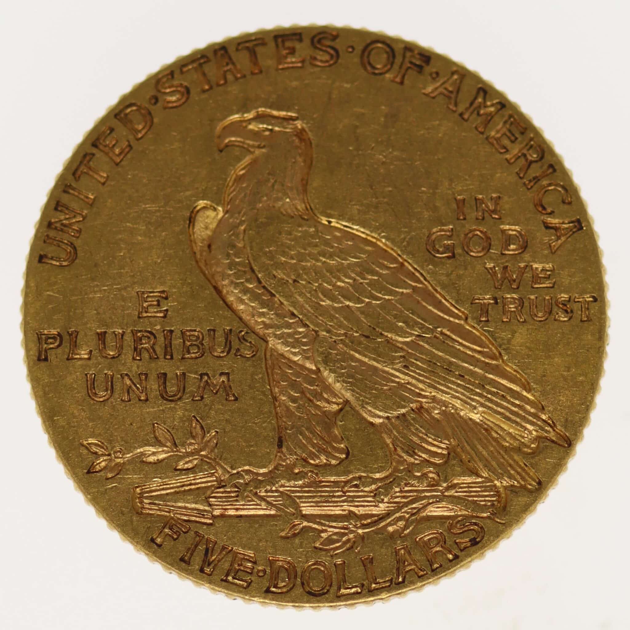 USA 5 Dollars 1912 Indianer