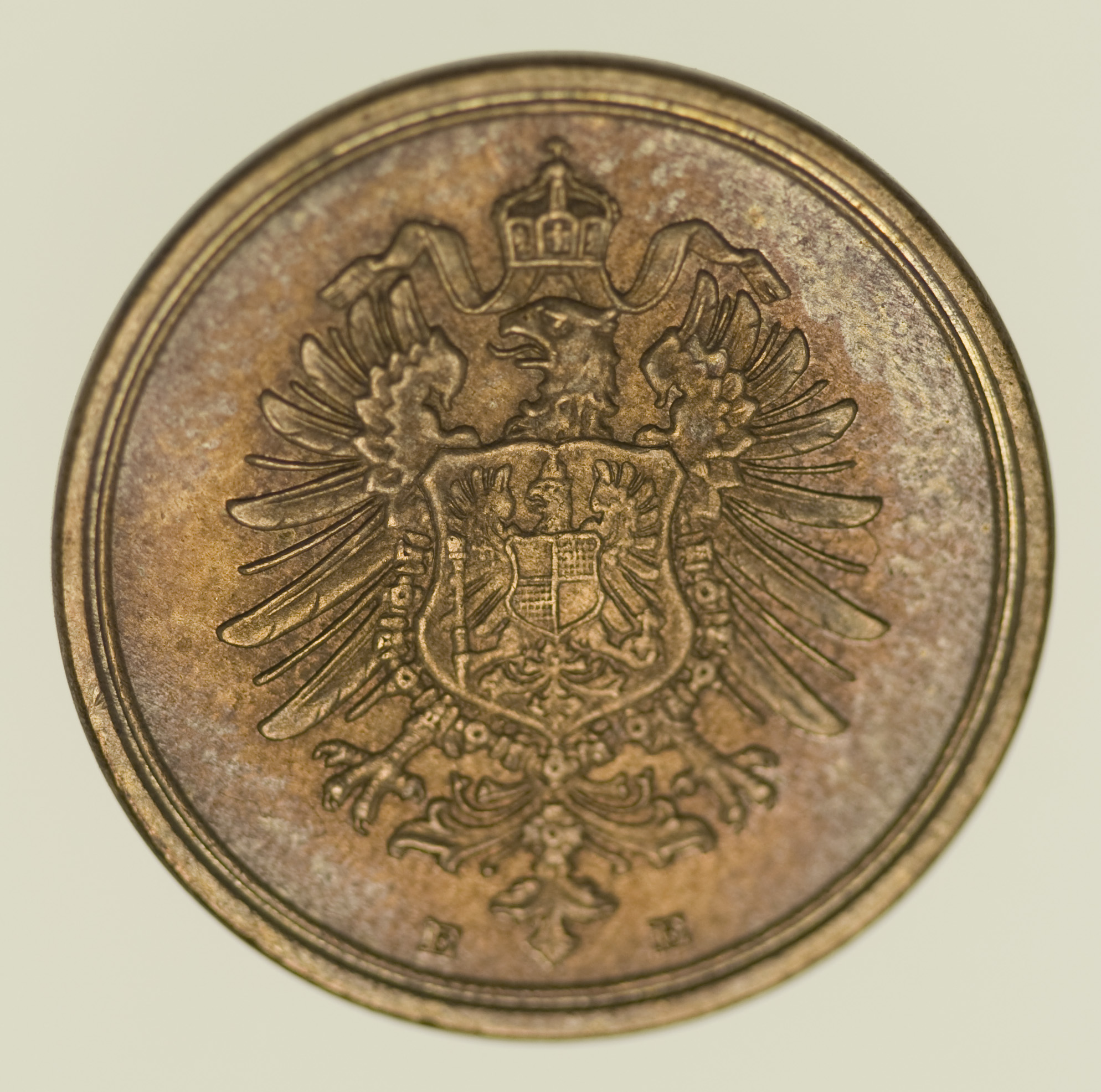 1 Pfennig 1889 E
