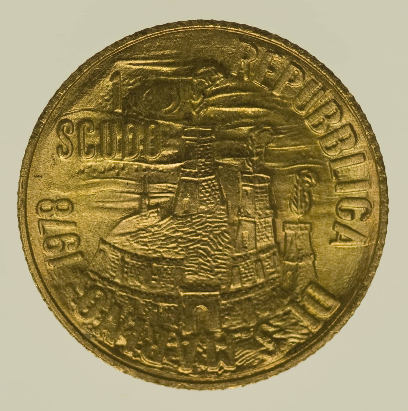 San Marino 1 Scudo 1978