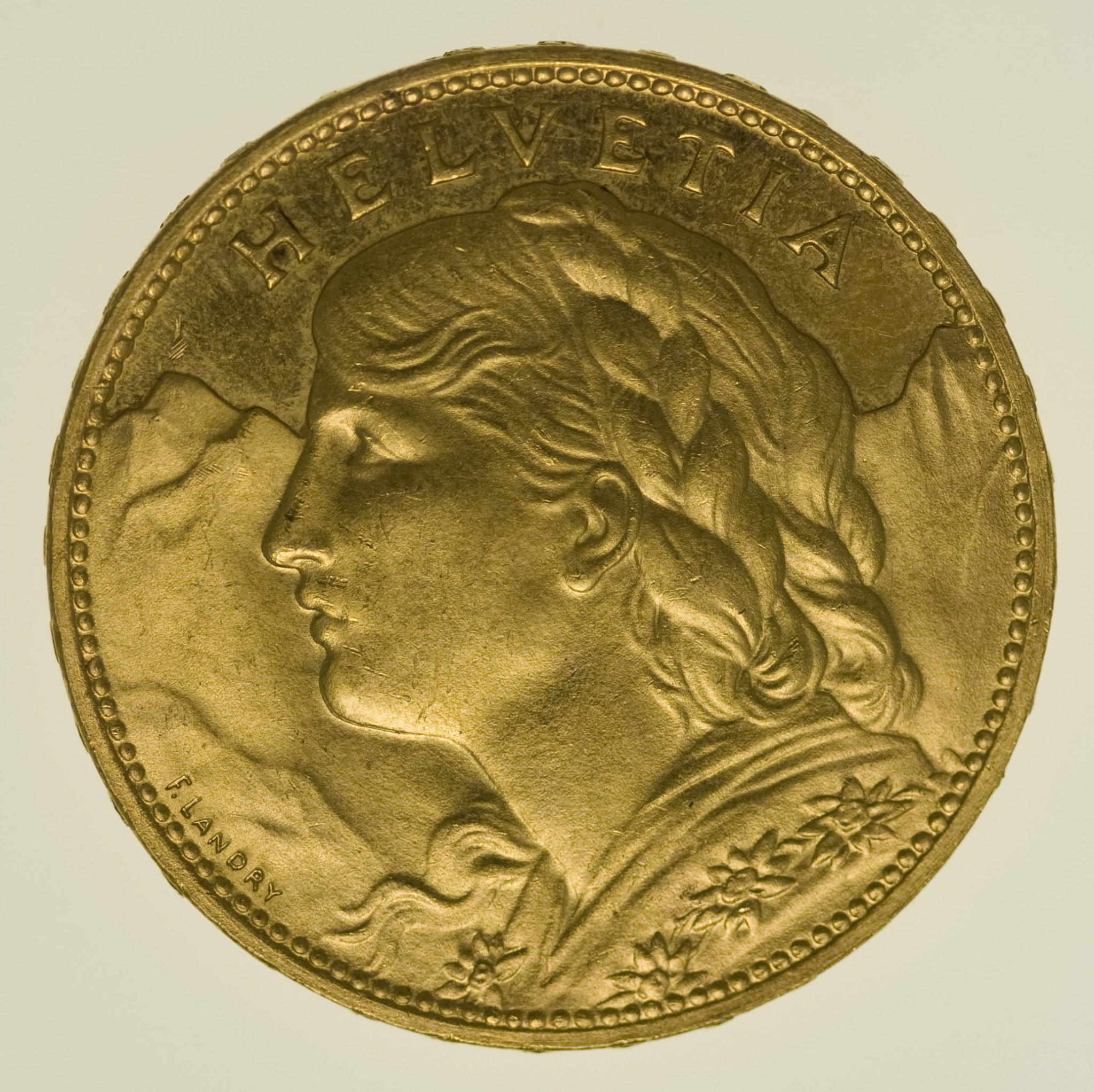 Schweiz 100 Franken 1925 Vreneli