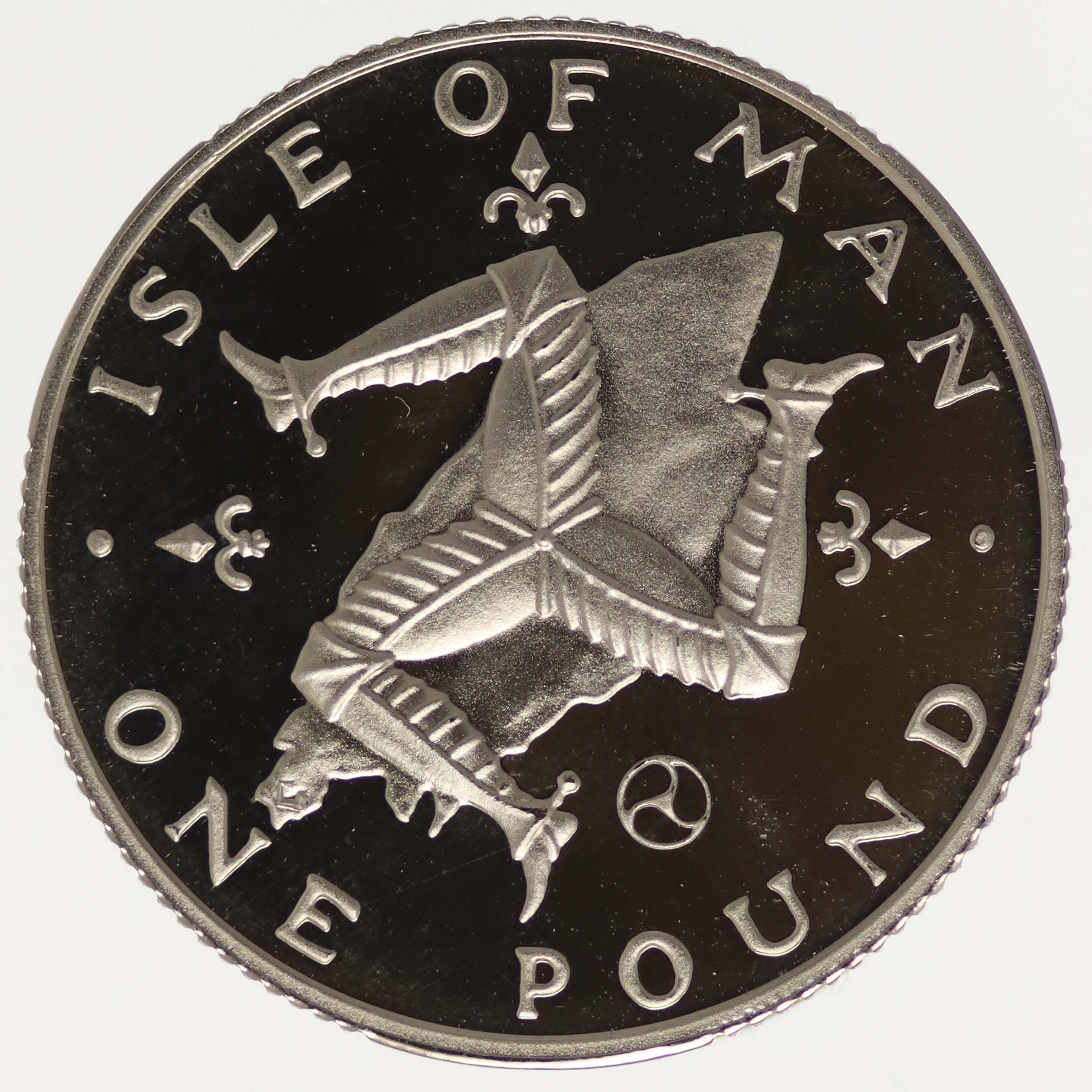 Isle of Man Elisabeth II. 1 Pound 1979