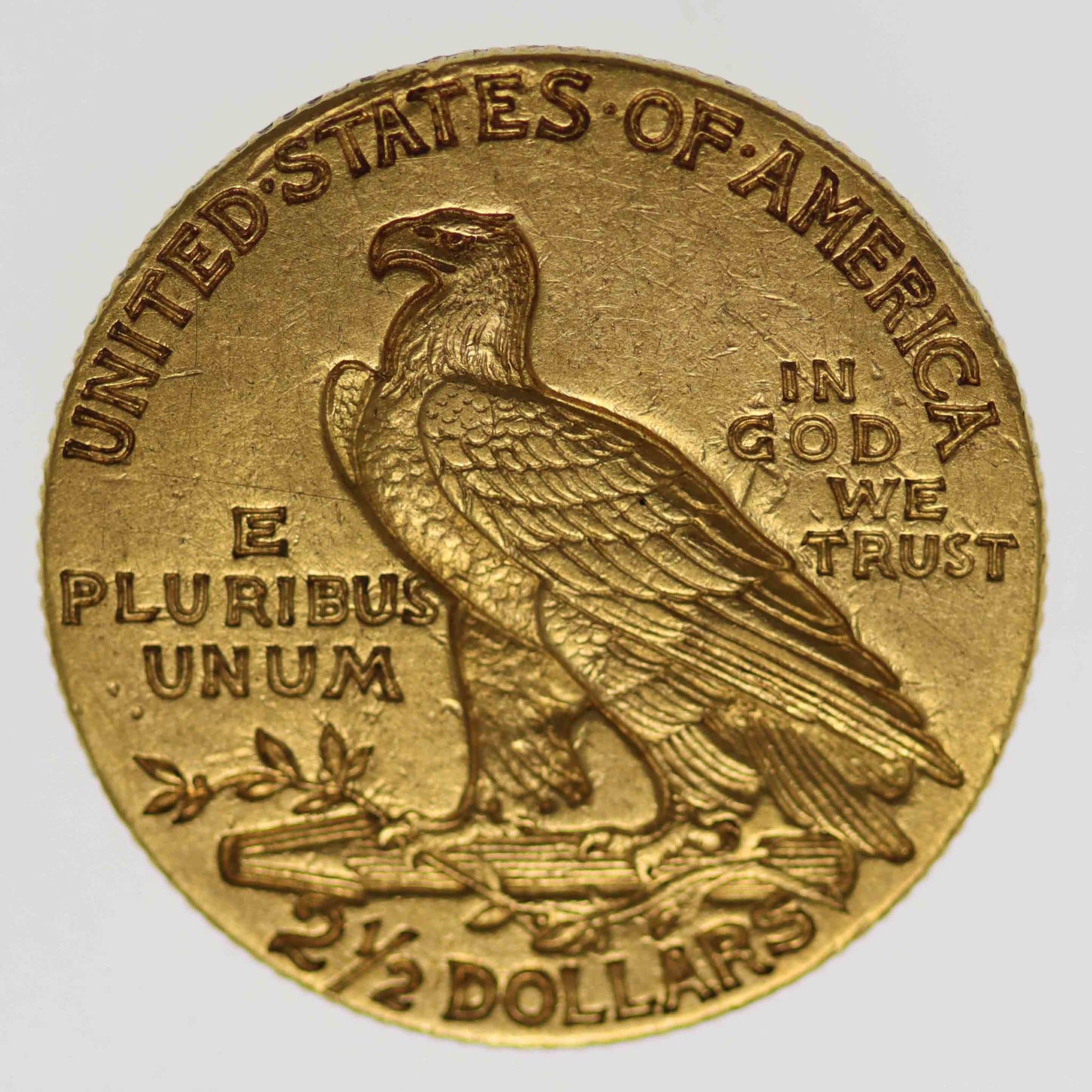 USA 2,5 Dollars 1911 Indianer