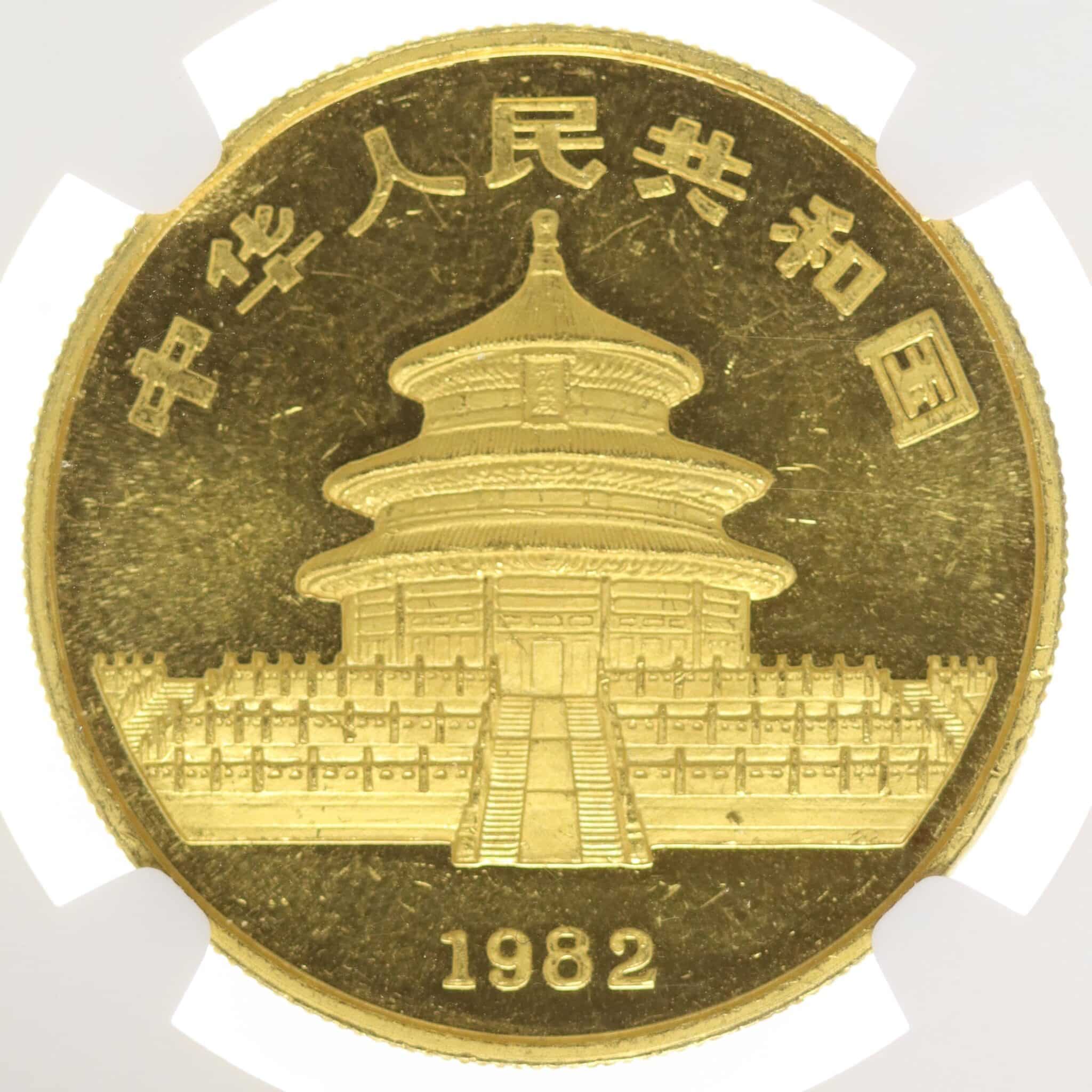 China Panda Unze 1982