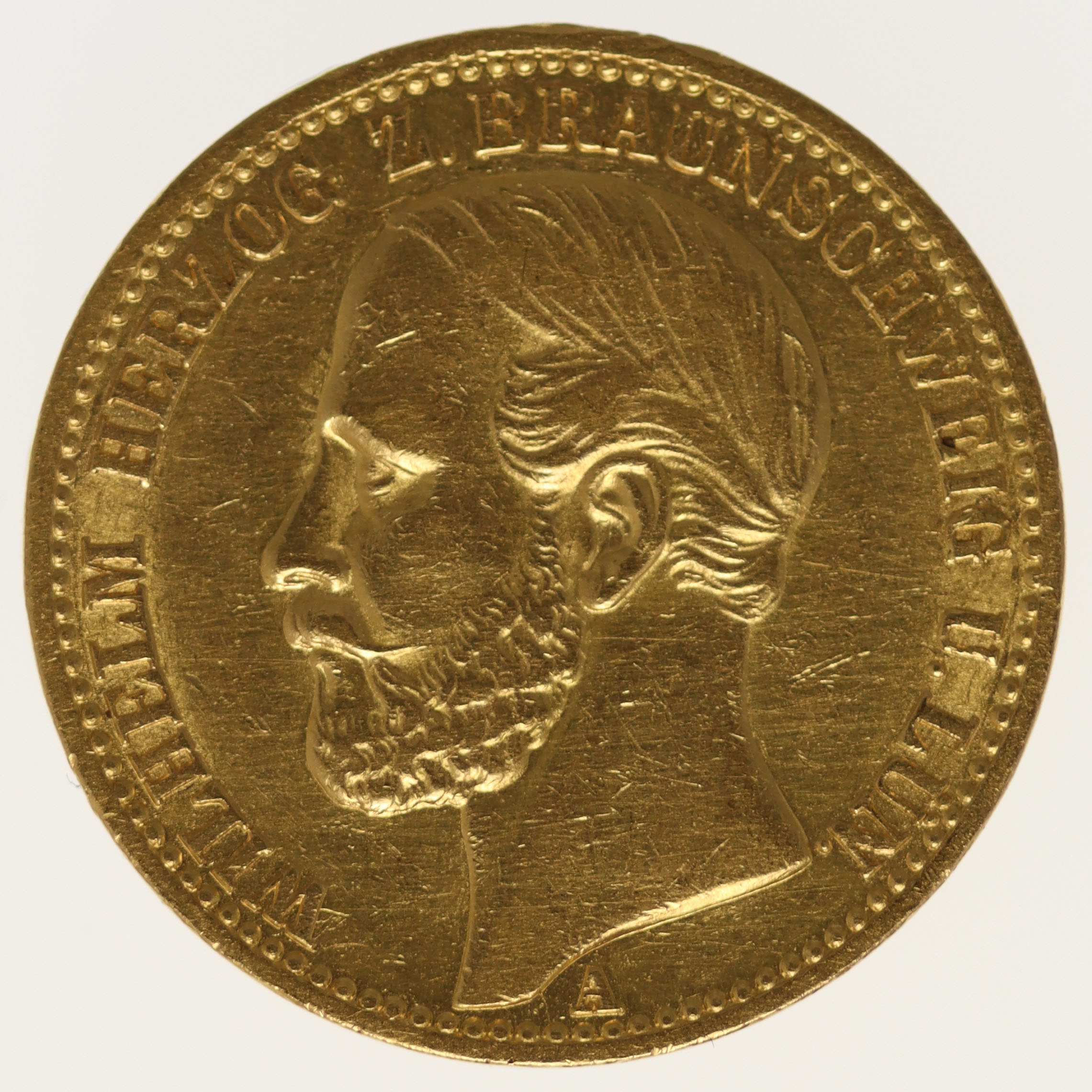 Braunschweig Lüneburg Wilhelm 20 Mark 1875